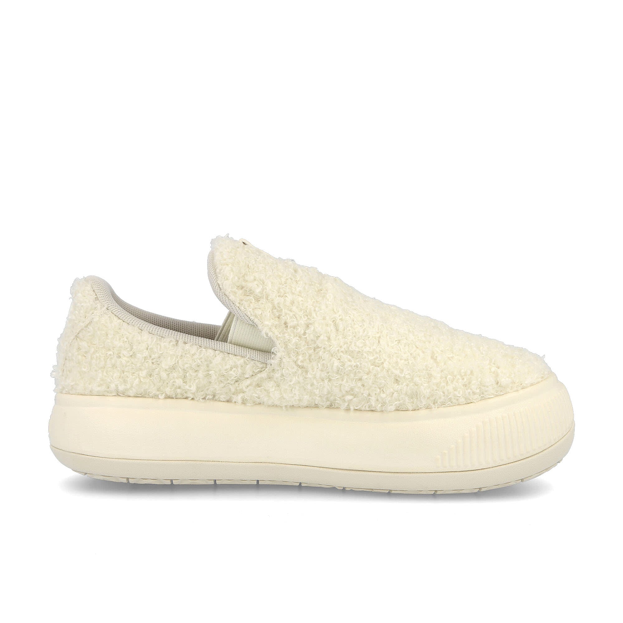 Puma wmns suede mayu slip-on teddy Marshmellow - Putty Sneakers Silhouette | Overkill