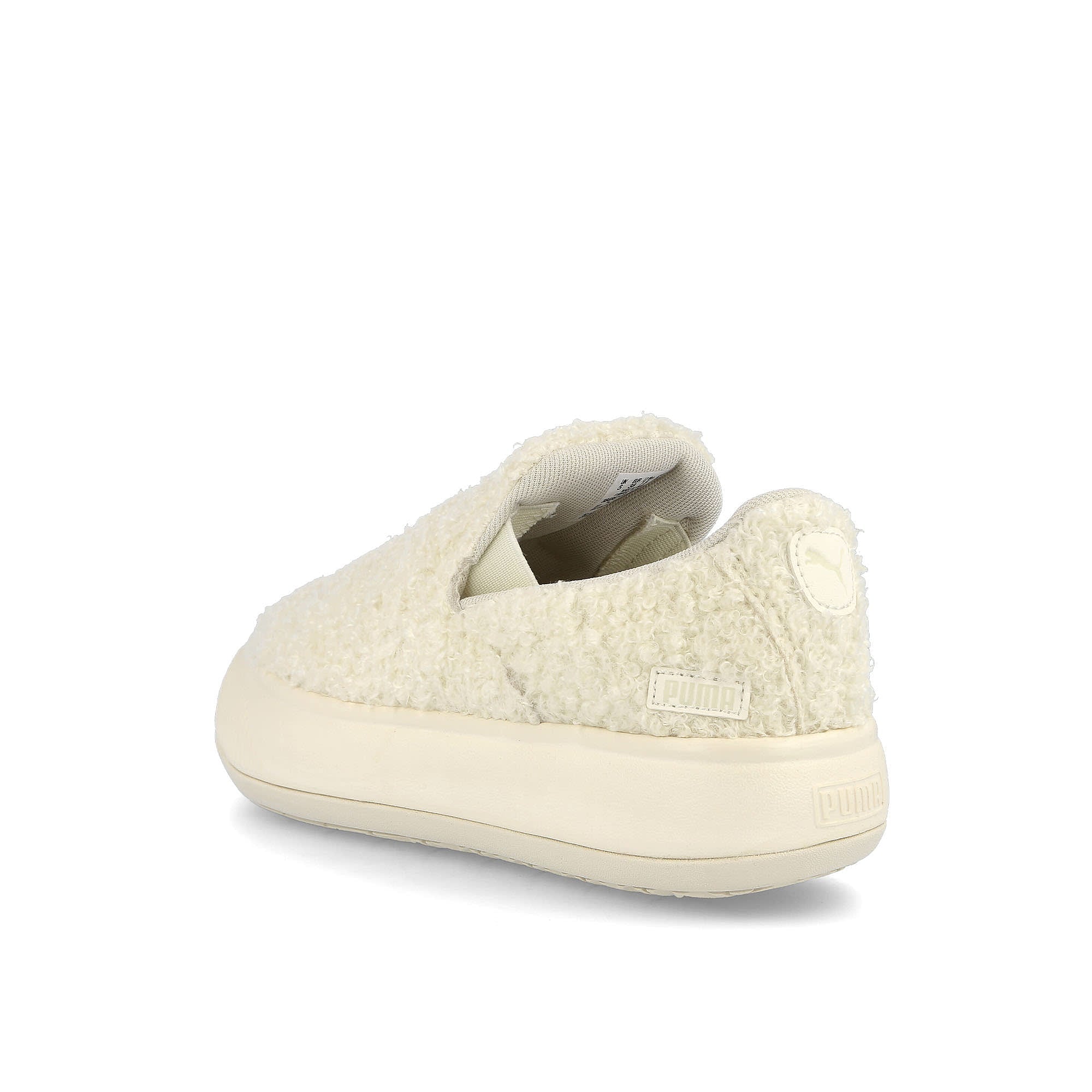 Puma wmns suede mayu slip-on teddy Marshmellow - Putty Sneakers Material | Overkill