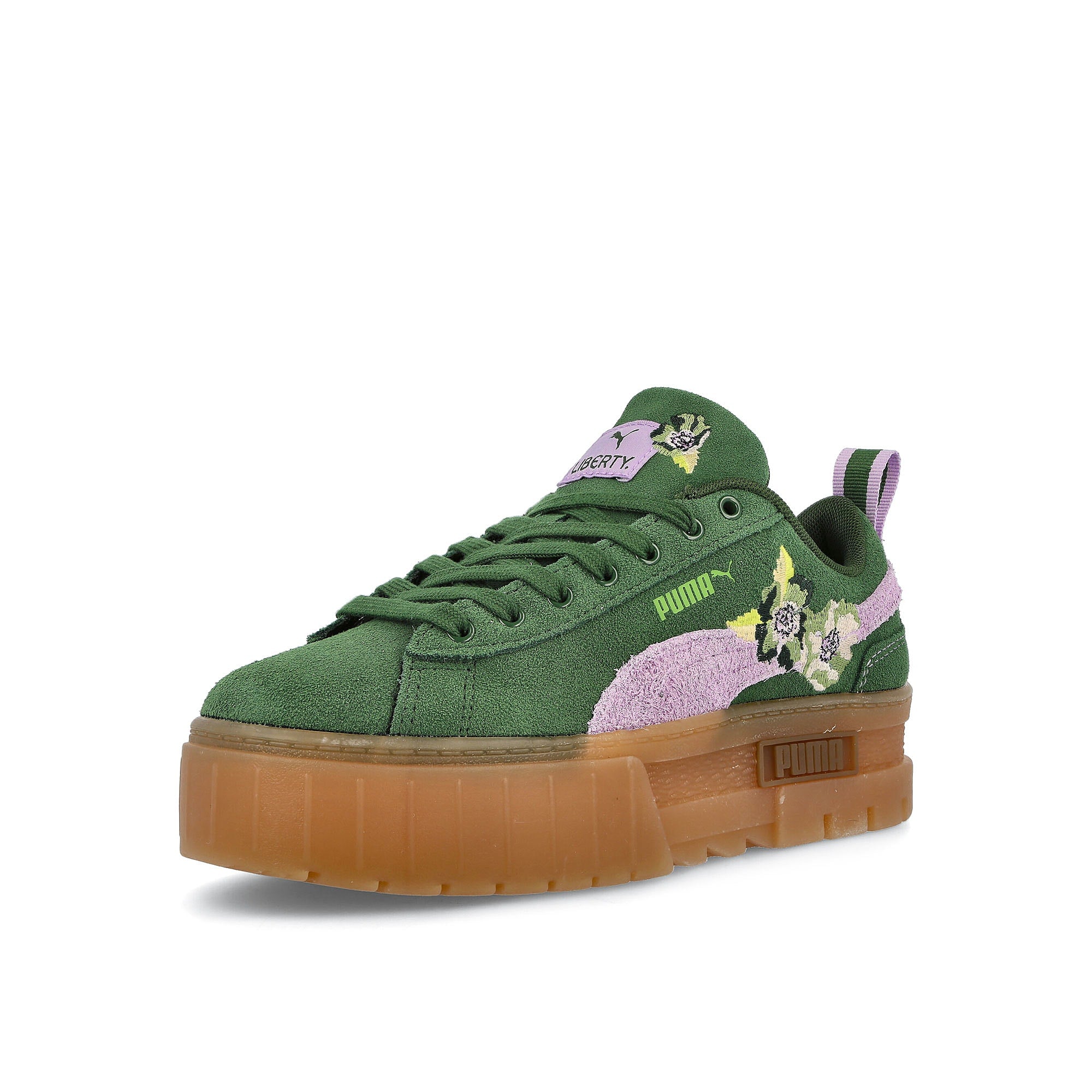 Puma Liberty x Puma Wmns Mayze Greener Pastures Sneakers Close Up | Overkill