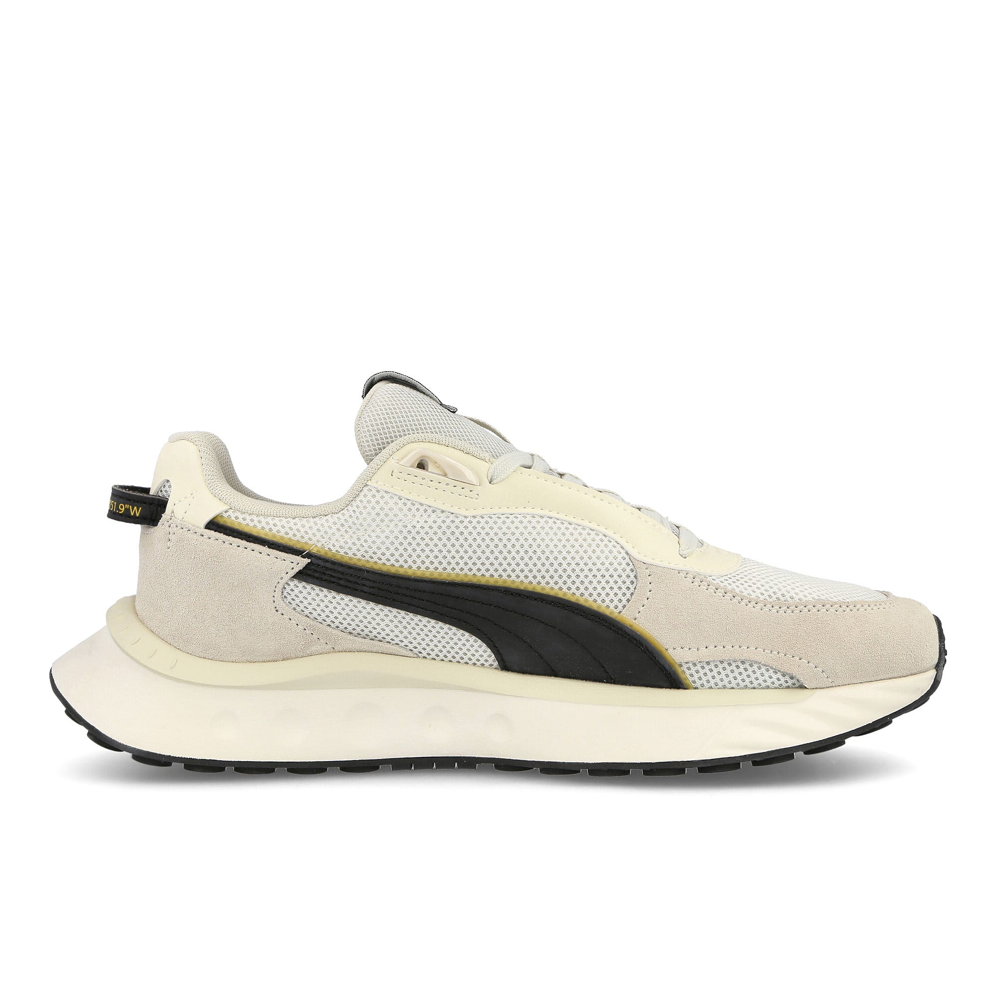 Puma Neymar Jr. x Puma Wild Rider Vaporous Gray - Puma Black Sneakers Silhouette | Overkill