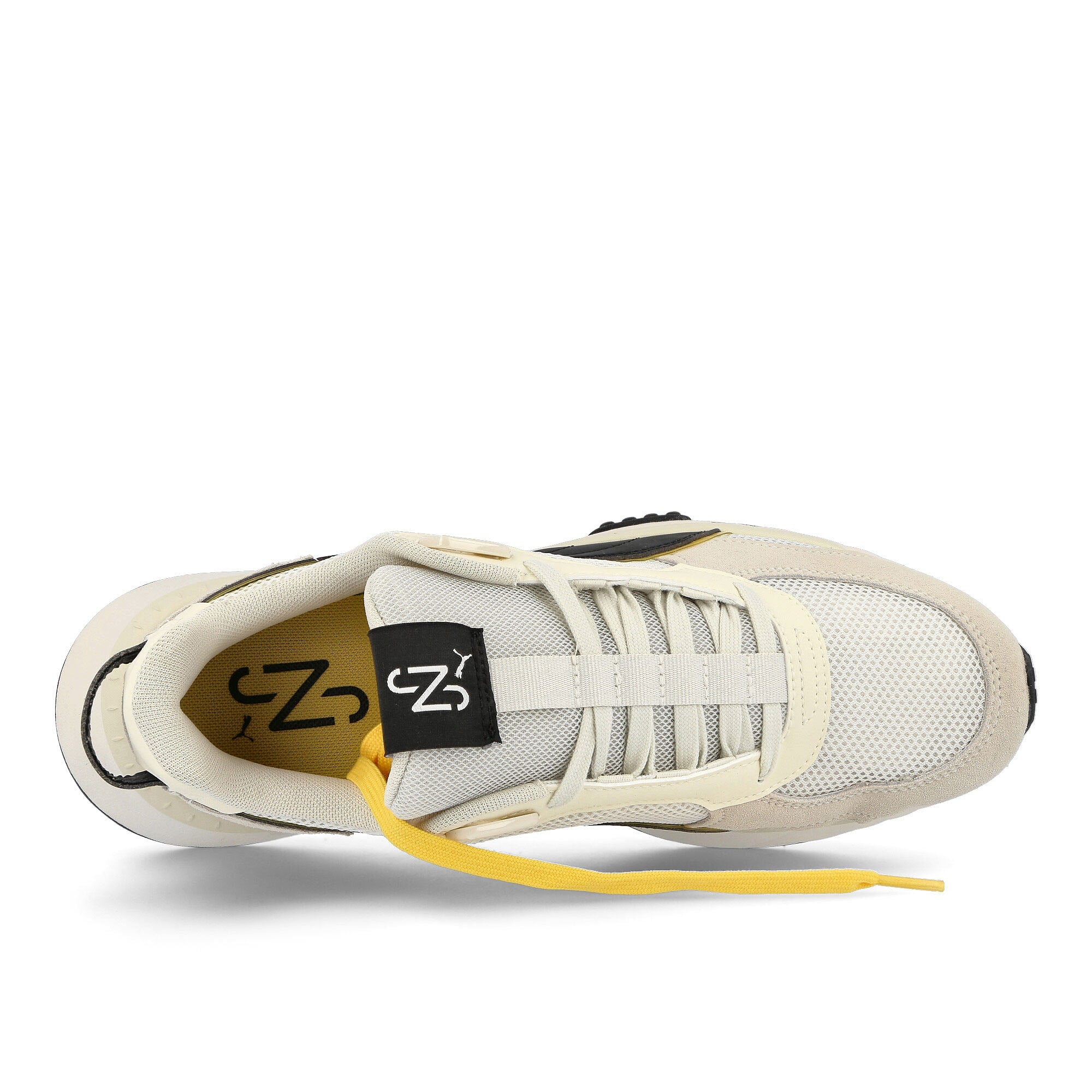 Puma Neymar Jr. x Puma Wild Rider Vaporous Gray - Puma Black Sneakers Detailfoto | Overkill