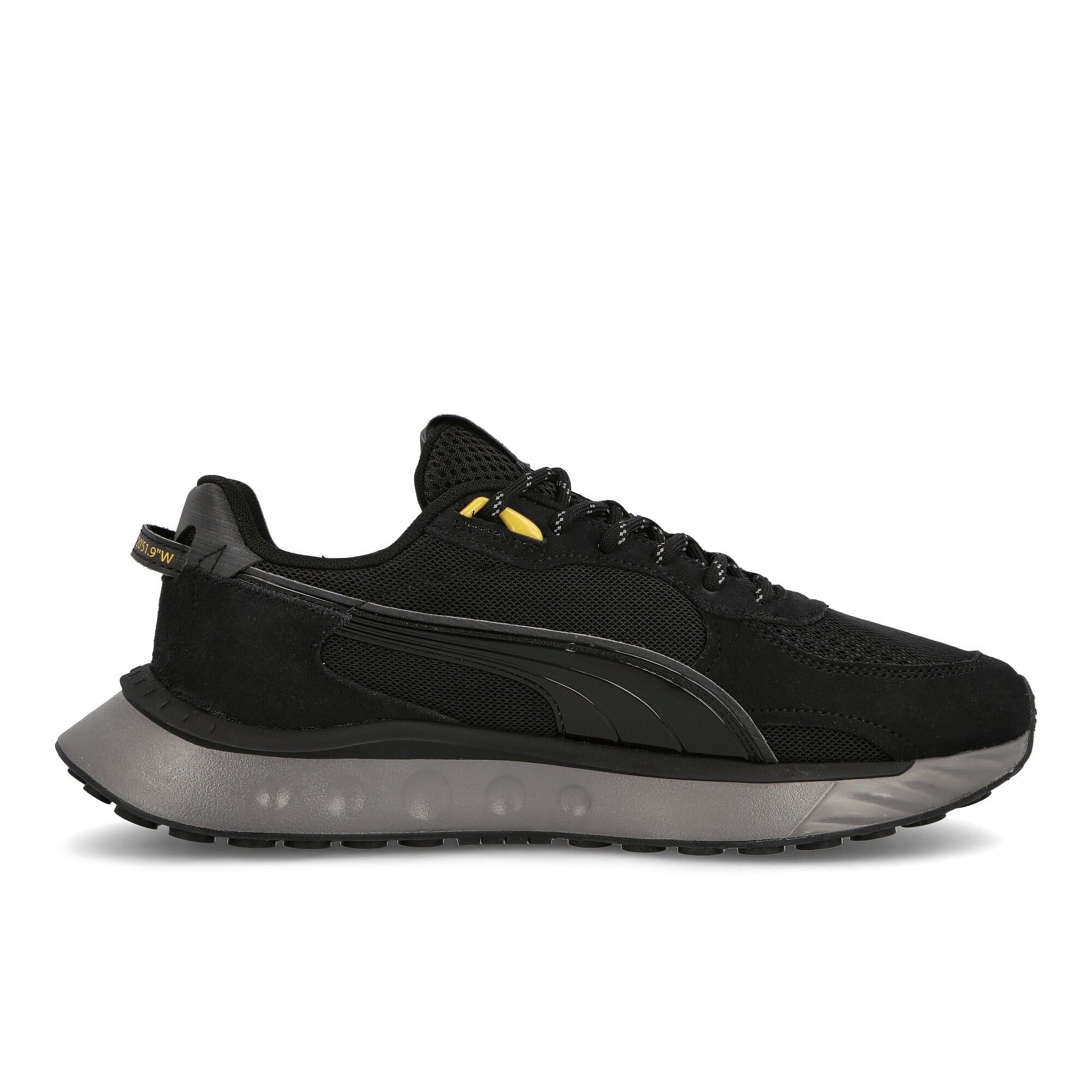 Puma Neymar Jr. x Puma Wild Rider Puma Black - Castlerock Sneakers Silhouette | Overkill