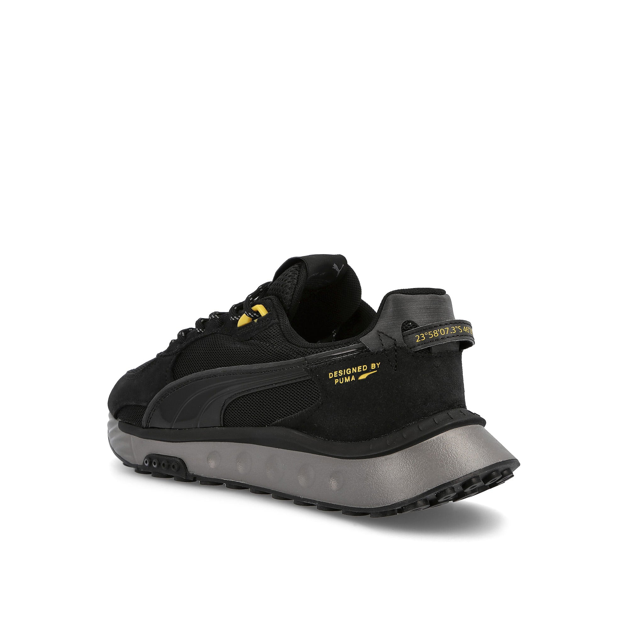 Puma Neymar Jr. x Puma Wild Rider Puma Black - Castlerock Sneakers Material | Overkill