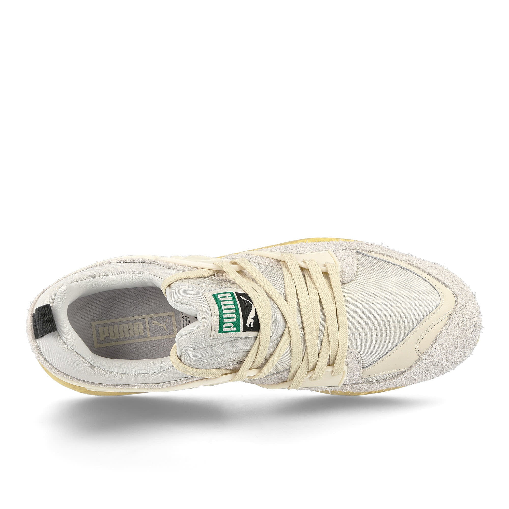 Puma The NeverWorn x Puma Blaze of Glory Whisper White - Puma Team Gold Sneakers Detailfoto | Overkill