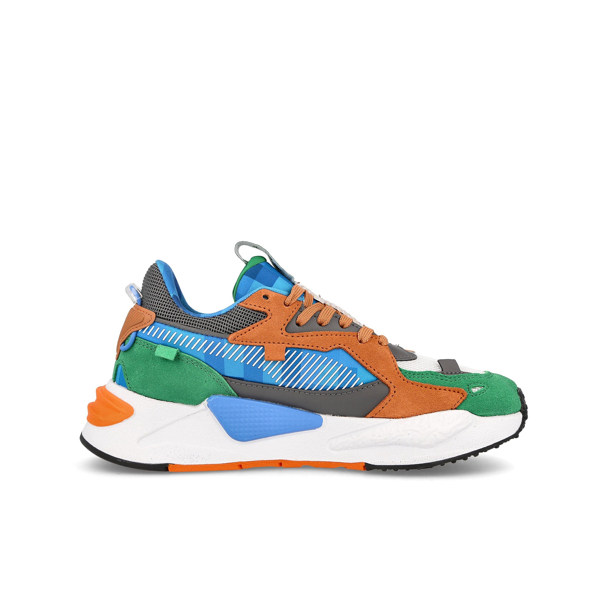 Puma Minecraft x Puma RS-Z JR Amazon Green - Castlerock Sneakers Silhouette | Overkill