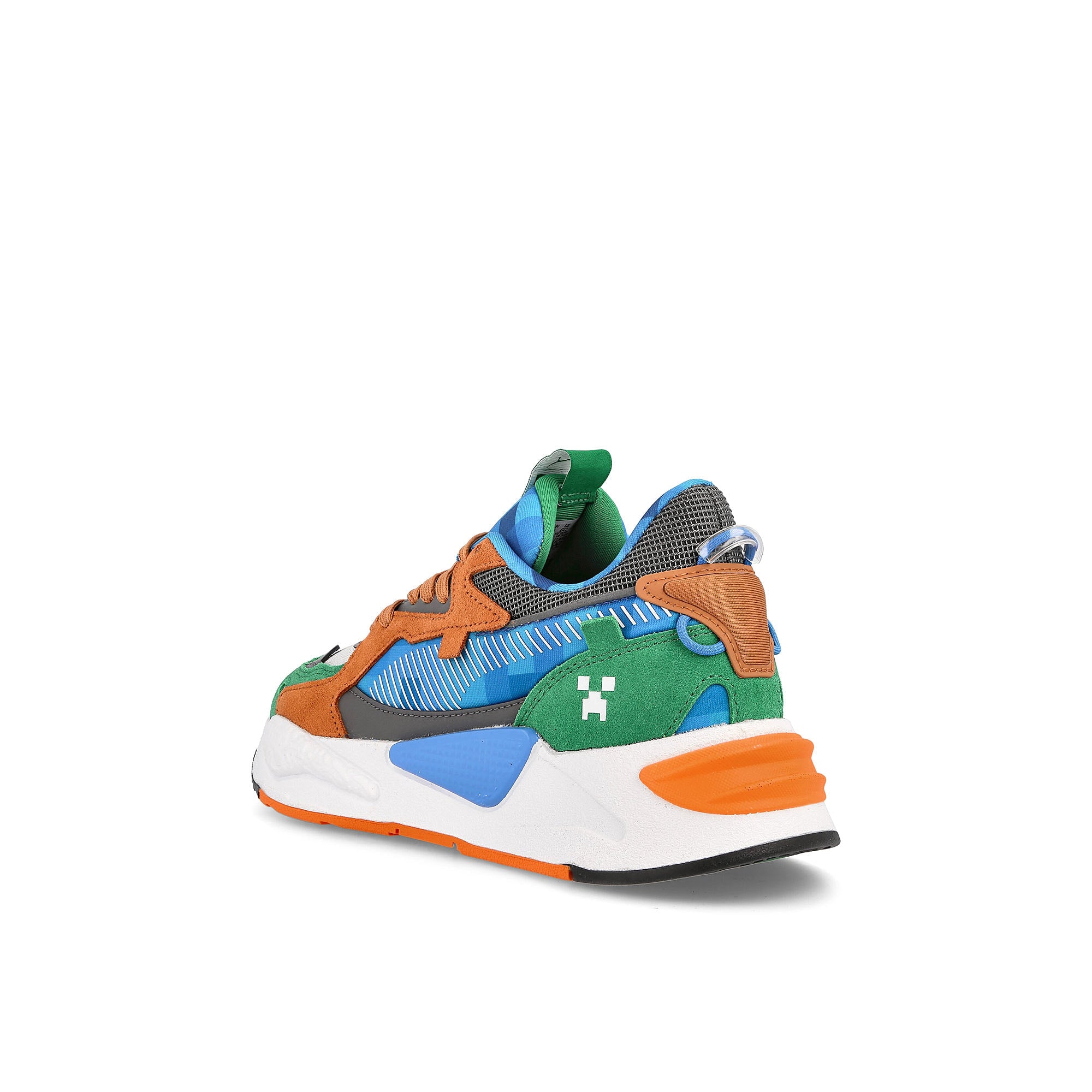 Puma Minecraft x Puma RS-Z JR Amazon Green - Castlerock Sneakers Material | Overkill