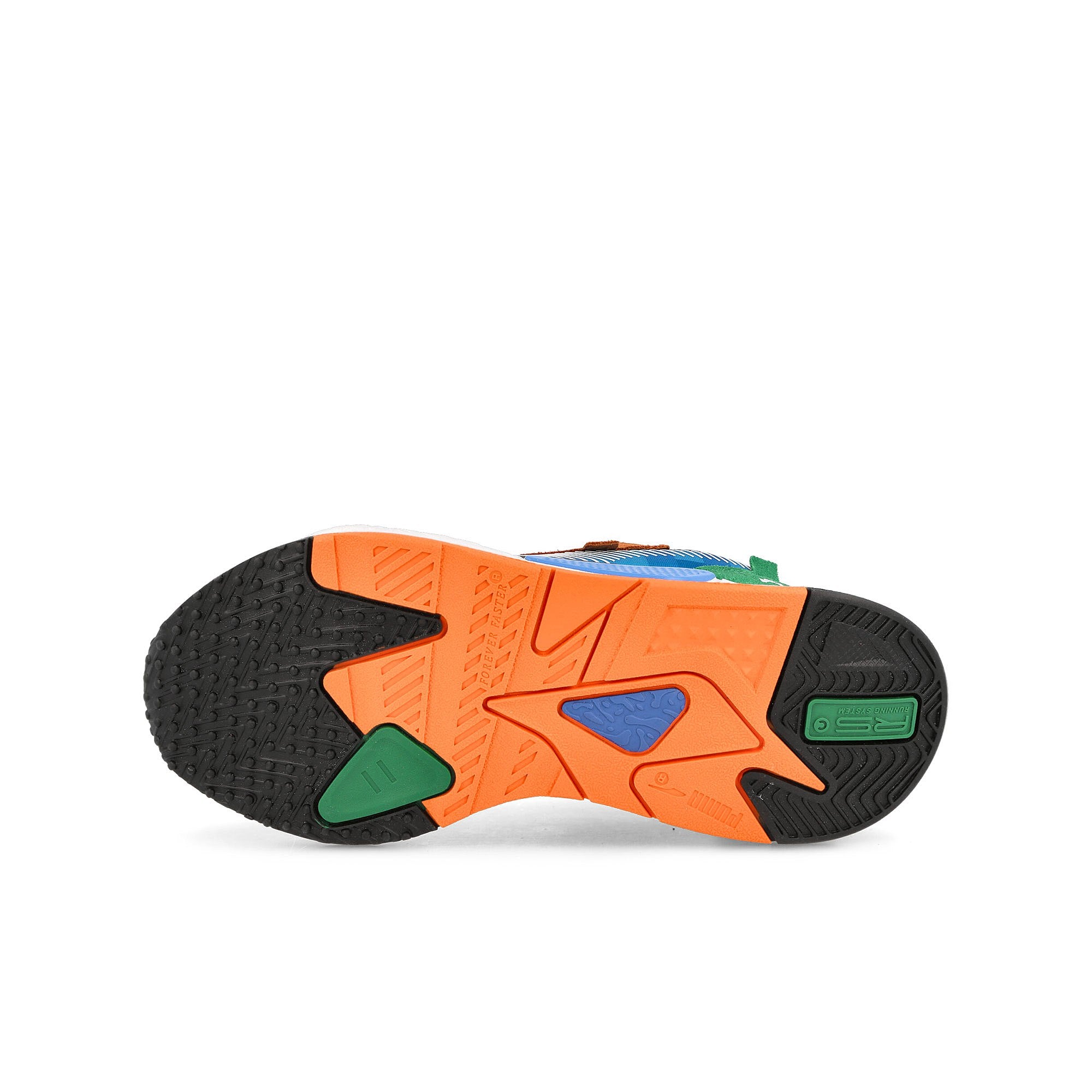 Puma Minecraft x Puma RS-Z JR Amazon Green - Castlerock Sneakers Detail View 1 | Overkill