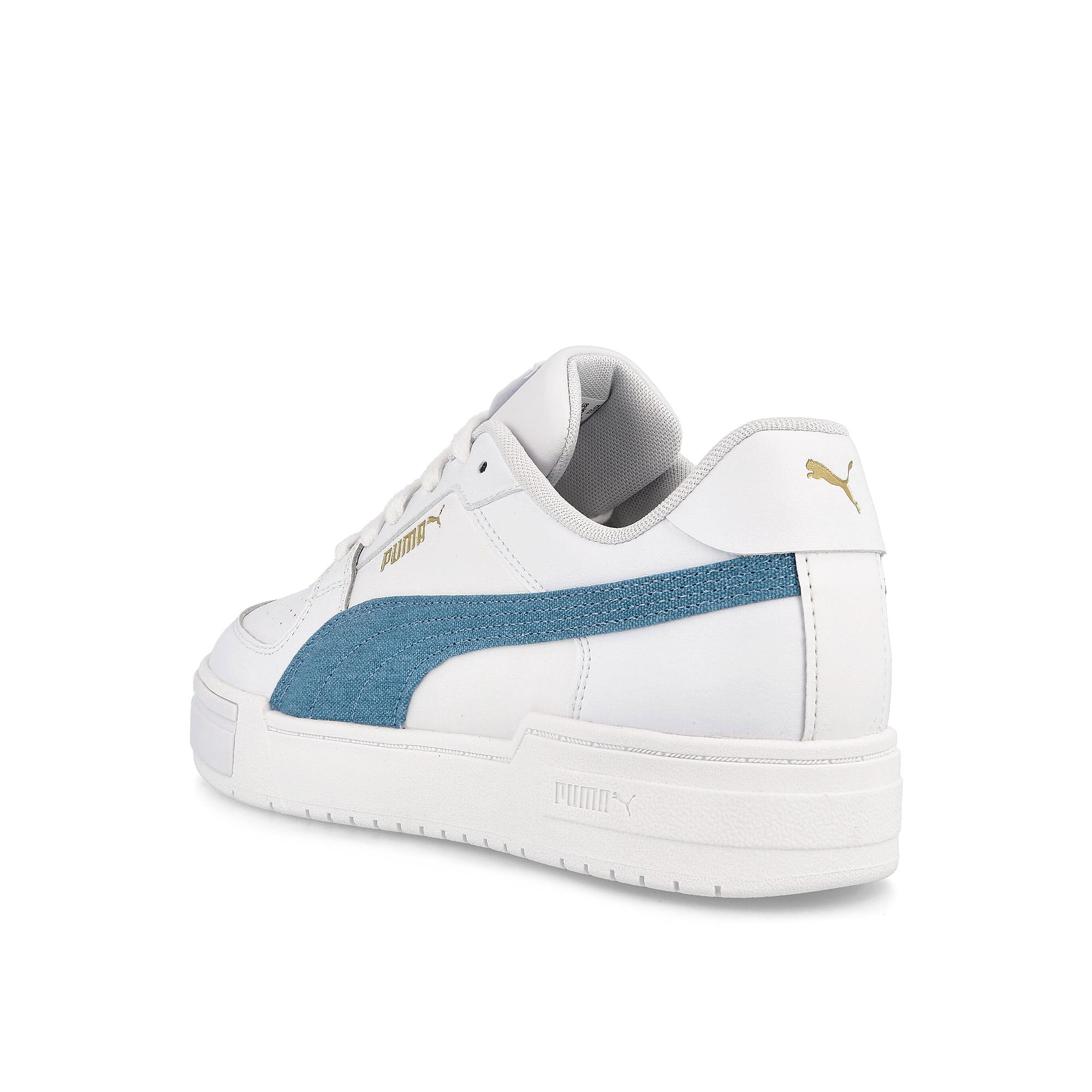 Puma ca pro denim Puma White - Vallarta Blue Jeans Close-up | Overkill