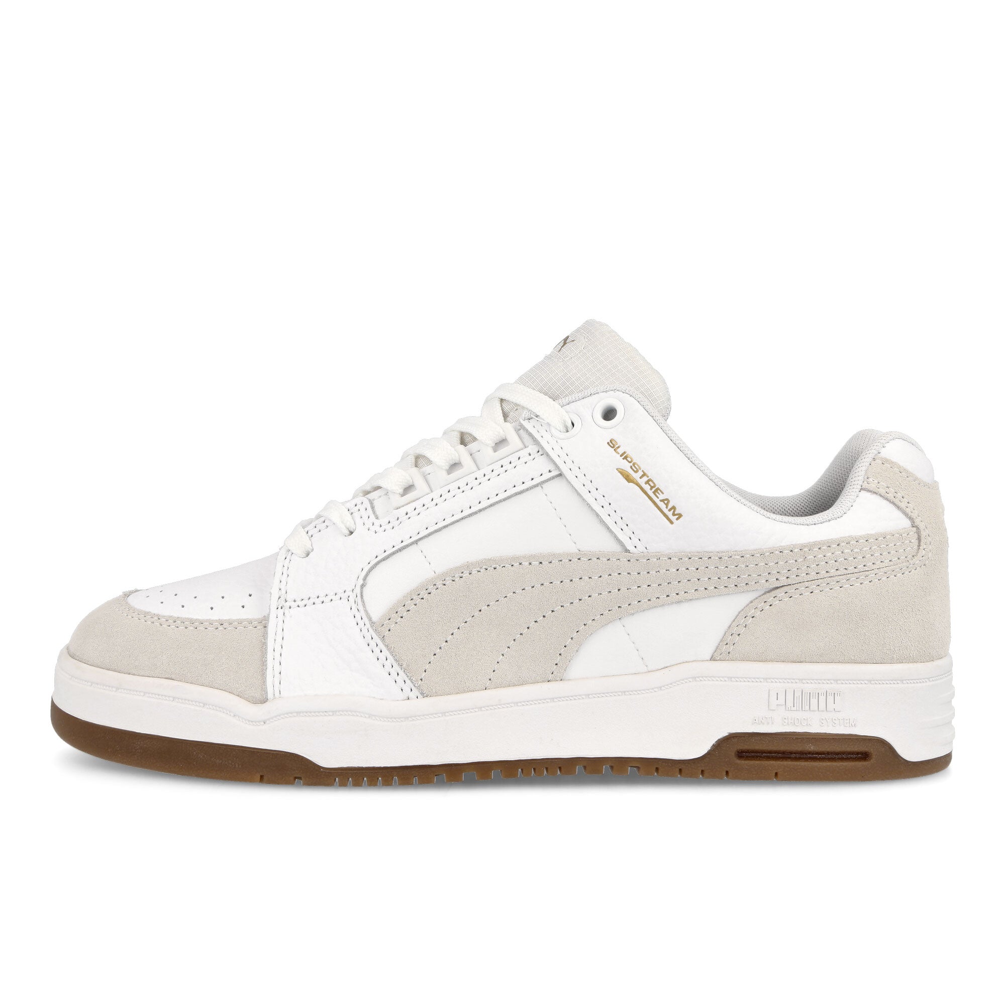 Puma Slipstream Lo Suede FS Puma White - Gum Low Top Sneakers 385694 01 | Overkill