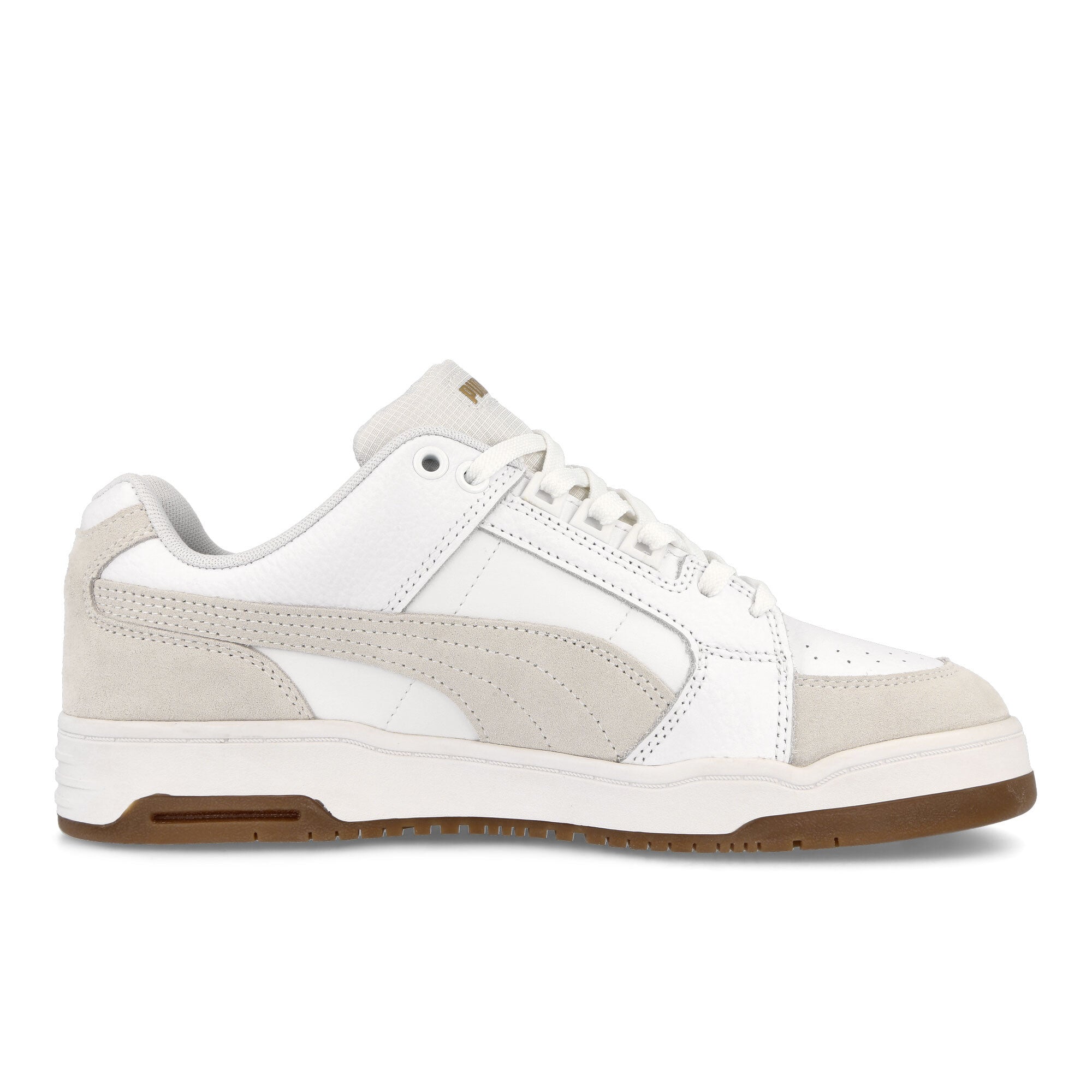 Puma Slipstream Lo Suede FS Puma White - Gum Low Top Sneakers Silhouette | Overkill