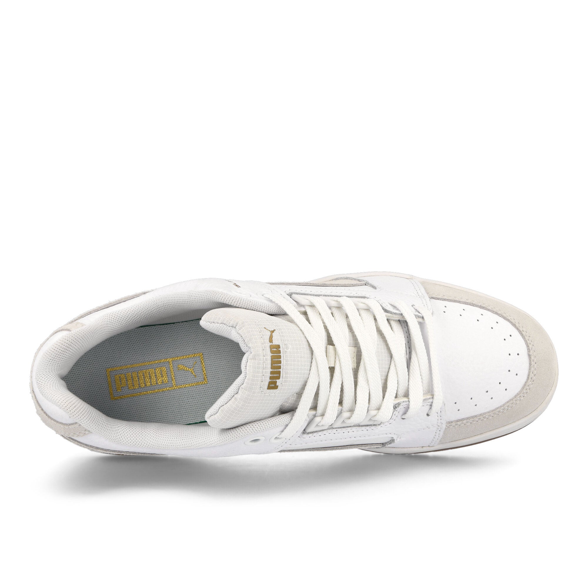 Puma Slipstream Lo Suede FS Puma White - Gum Low Top Sneakers Detailfoto | Overkill