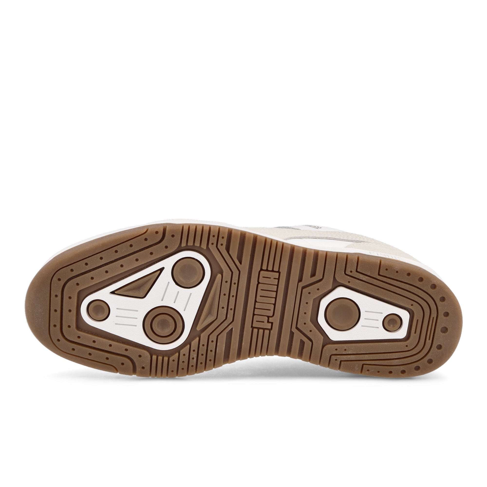 Puma Slipstream Lo Suede FS Puma White - Gum Low Top Sneakers Detail View 1 | Overkill