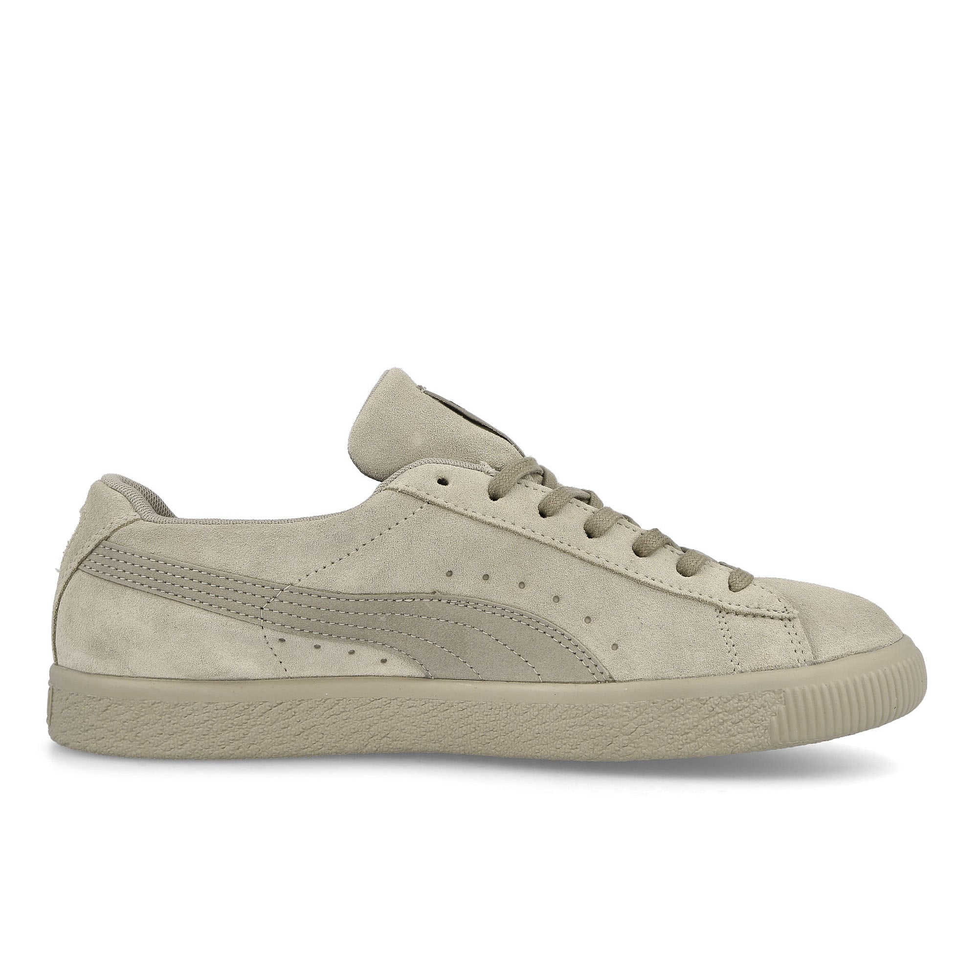 Puma Nanamica x Puma Suede VTG GTX Vintage Khaki Sneakers Silhouette | Overkill