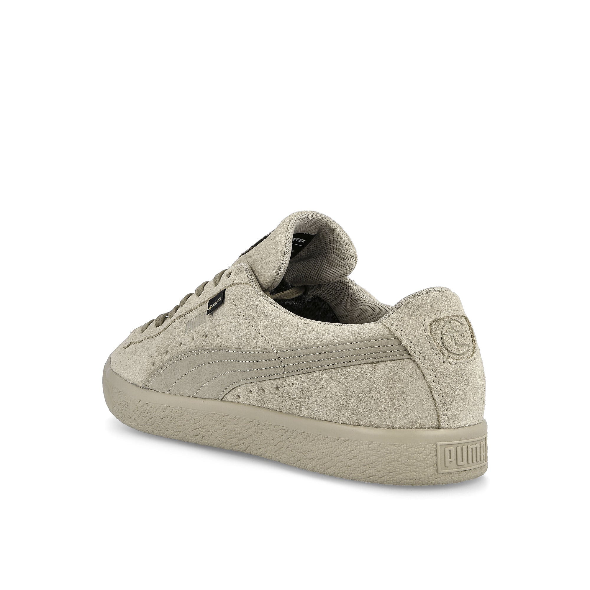 Puma Nanamica x Puma Suede VTG GTX Vintage Khaki Sneakers Material | Overkill