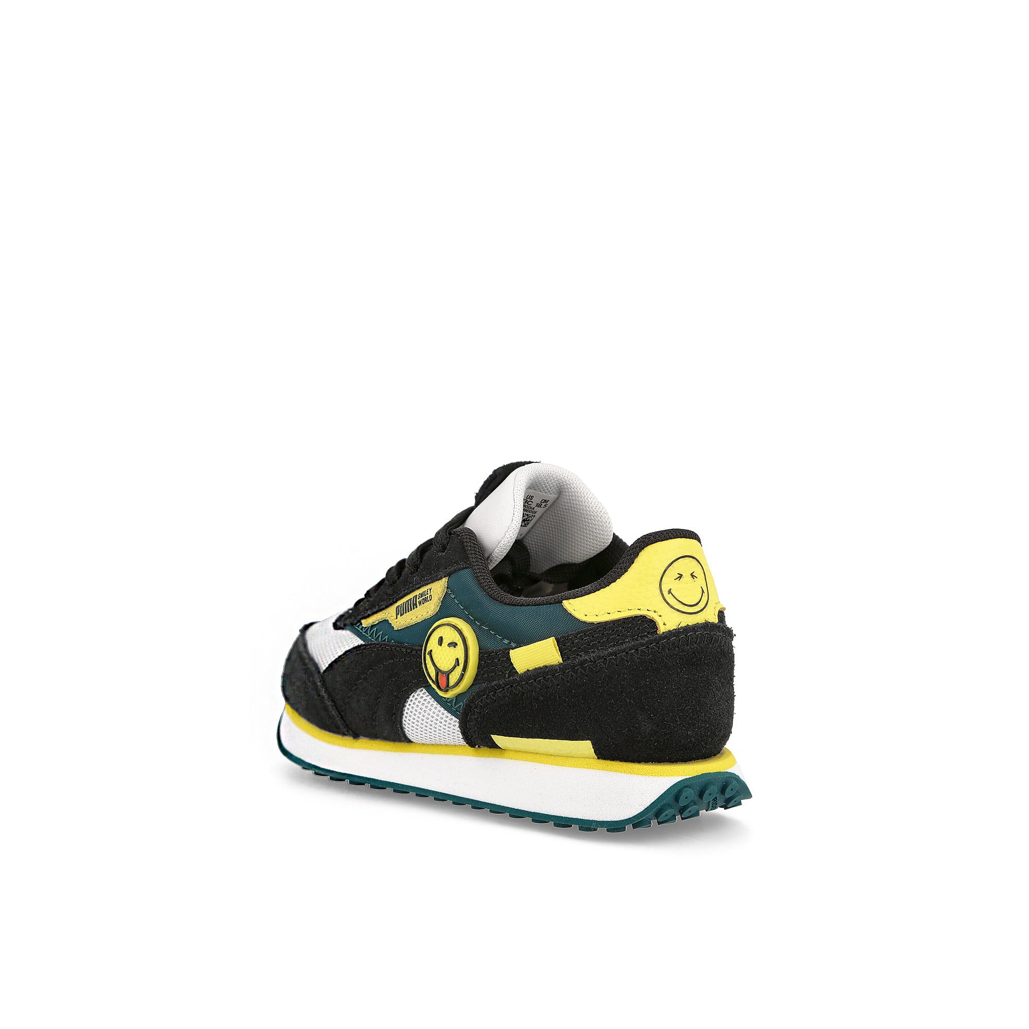 Puma Future Rider PS Puma Black - Puma White - Yellow Low Top Sneakers Material | Overkill