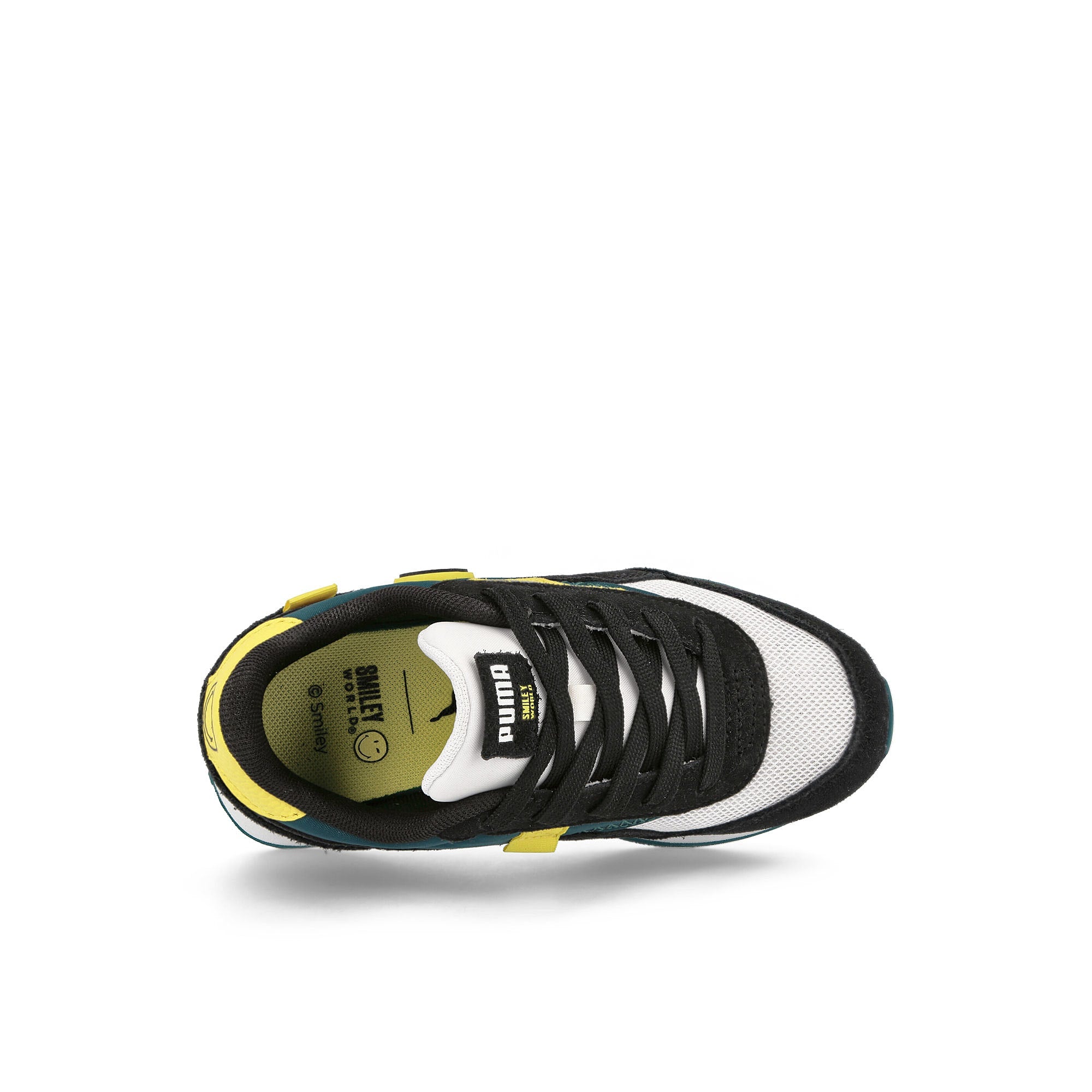 Puma Future Rider PS Puma Black - Puma White - Yellow Low Top Sneakers Detailfoto | Overkill