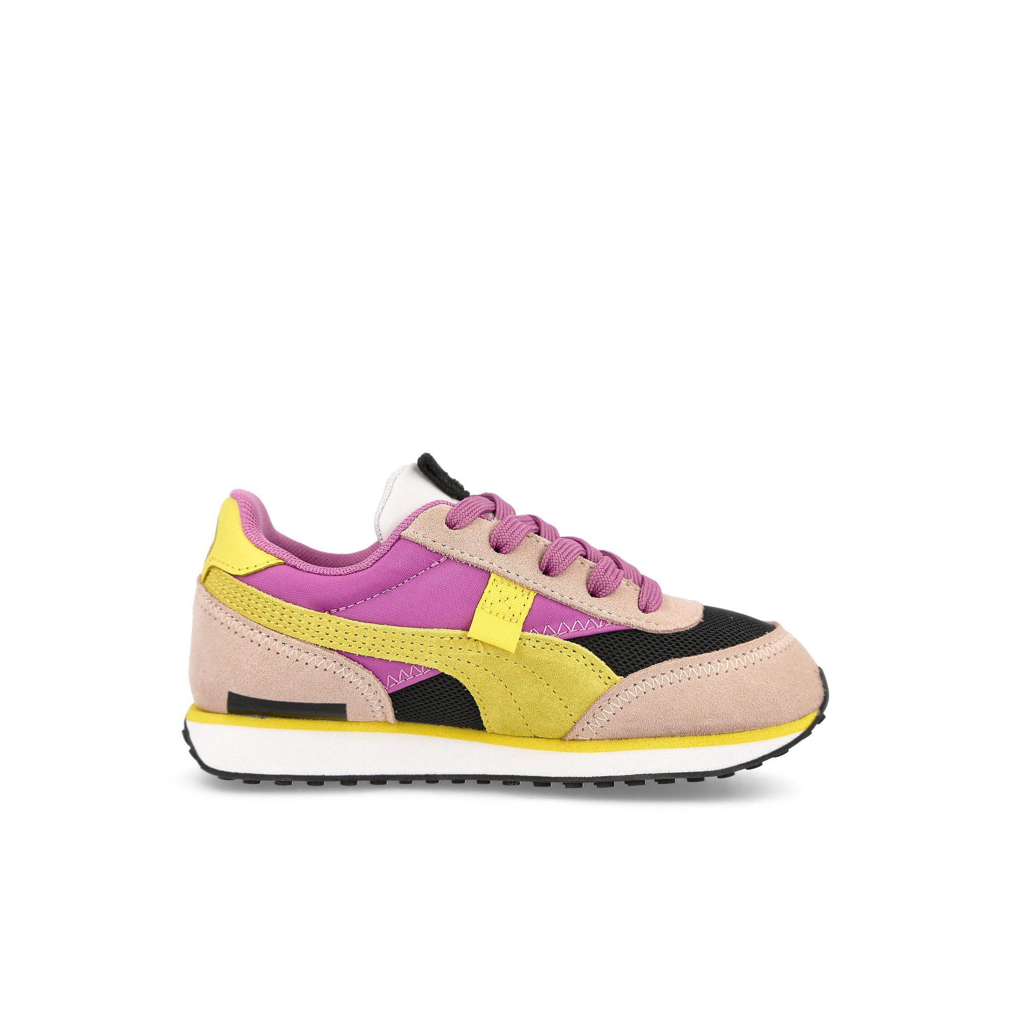Puma Future Rider PS Rose Quartz - Mauve Pop - Black Low Top Sneakers Silhouette | Overkill