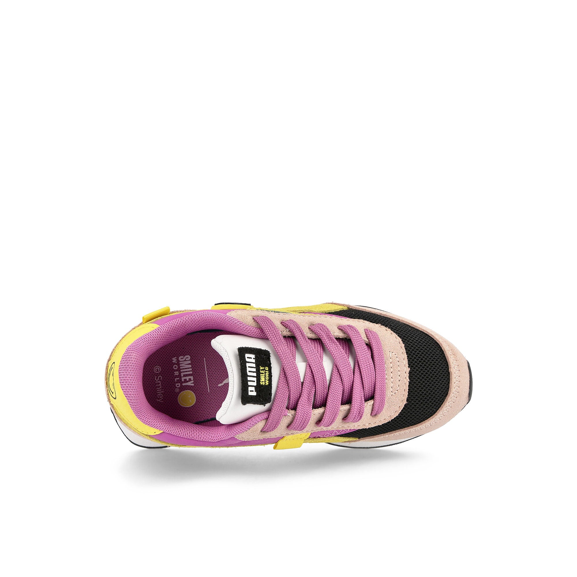 Puma Future Rider PS Rose Quartz - Mauve Pop - Black Low Top Sneakers Detailfoto | Overkill