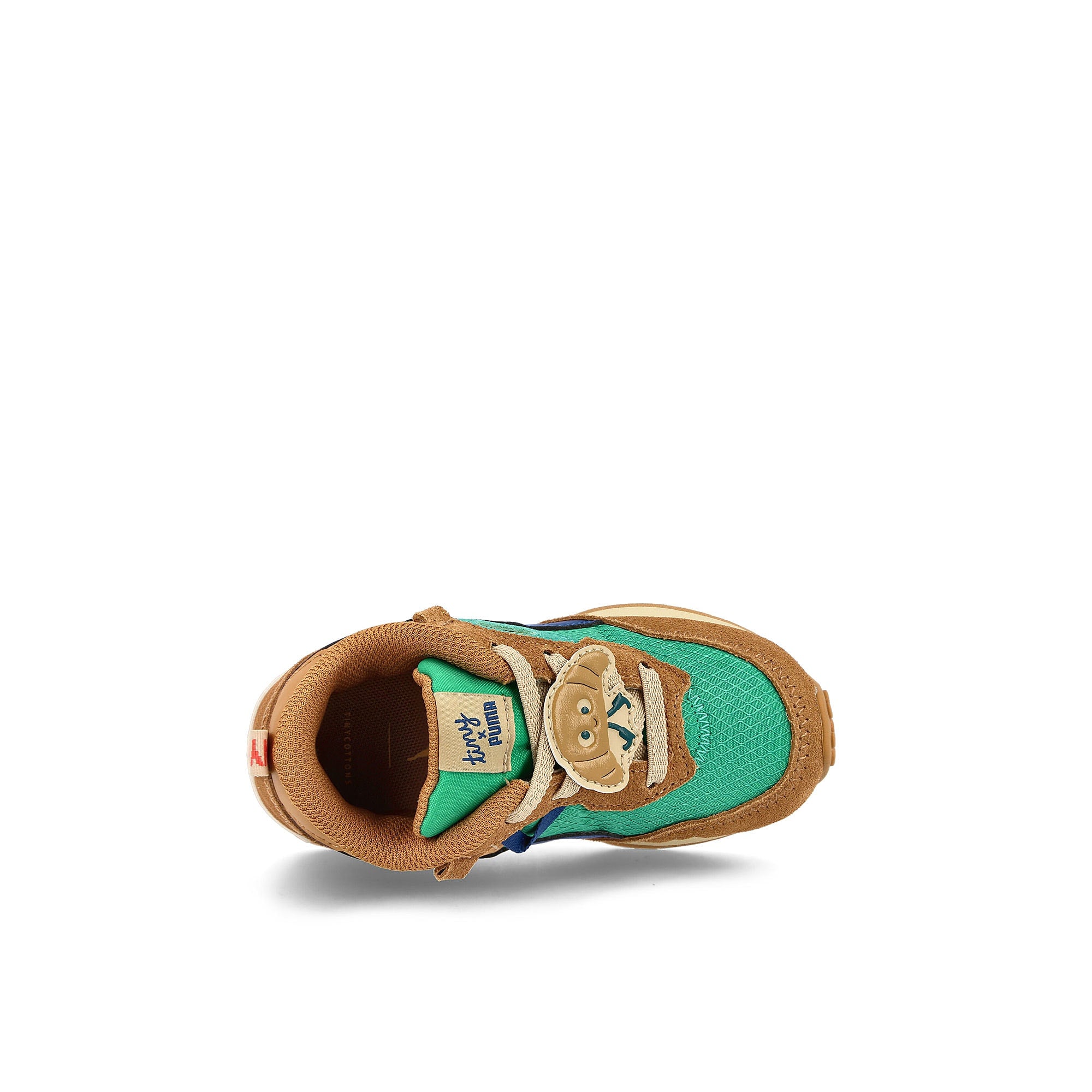 Puma Rider FV Tiny AC Infants Simply Green - Limoges Low Top Sneakers Detailfoto | Overkill