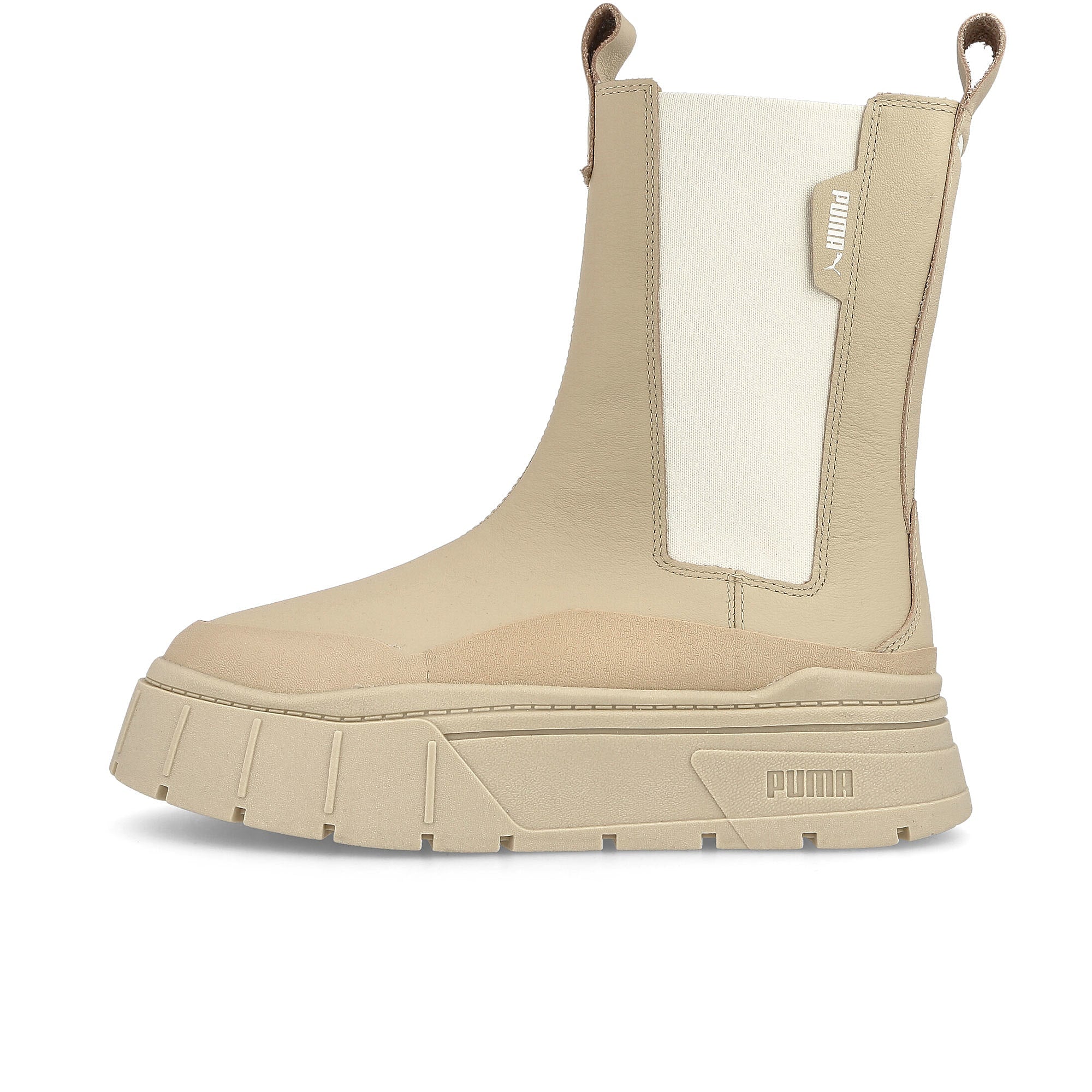 Puma Mayze Stack Chelsea Casual Wns Light Sand Boots 386272 02 | Overkill