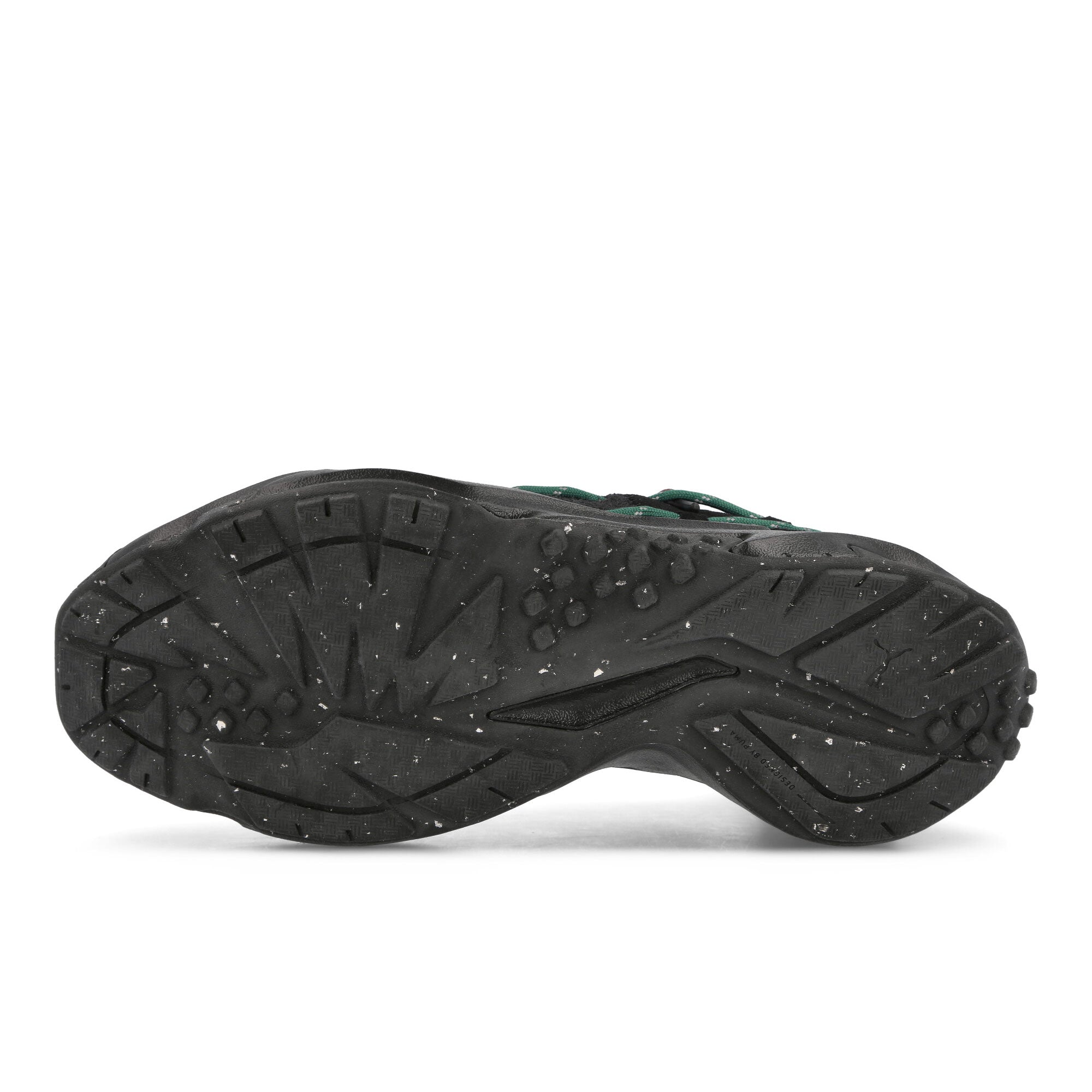 Puma Plexus Puma Black - Varsity Green Low Top Sneakers Detail View 1 | Overkill