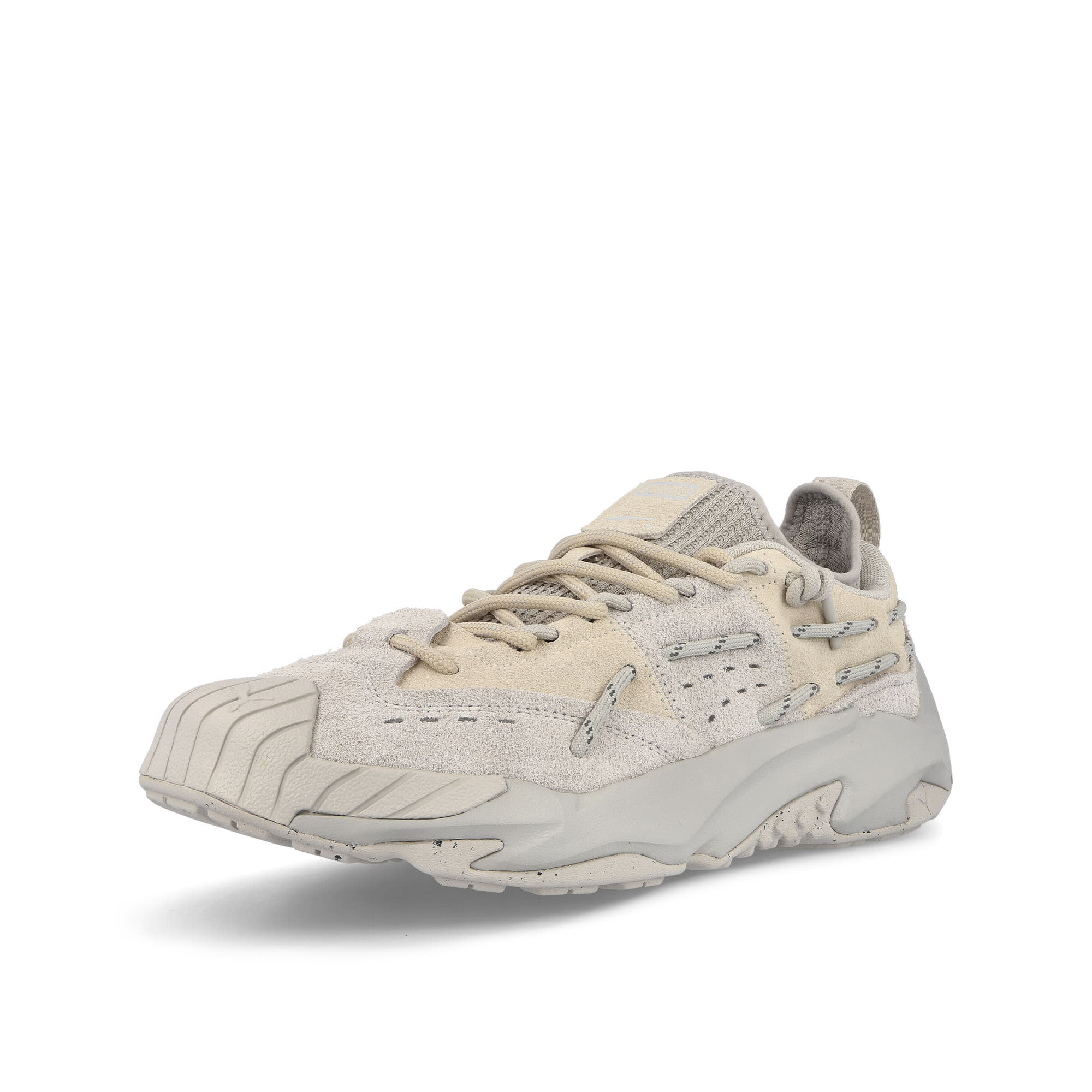 Puma Plexus Glacier Gray - Gray Violet Low Top Sneakers Close Up | Overkill