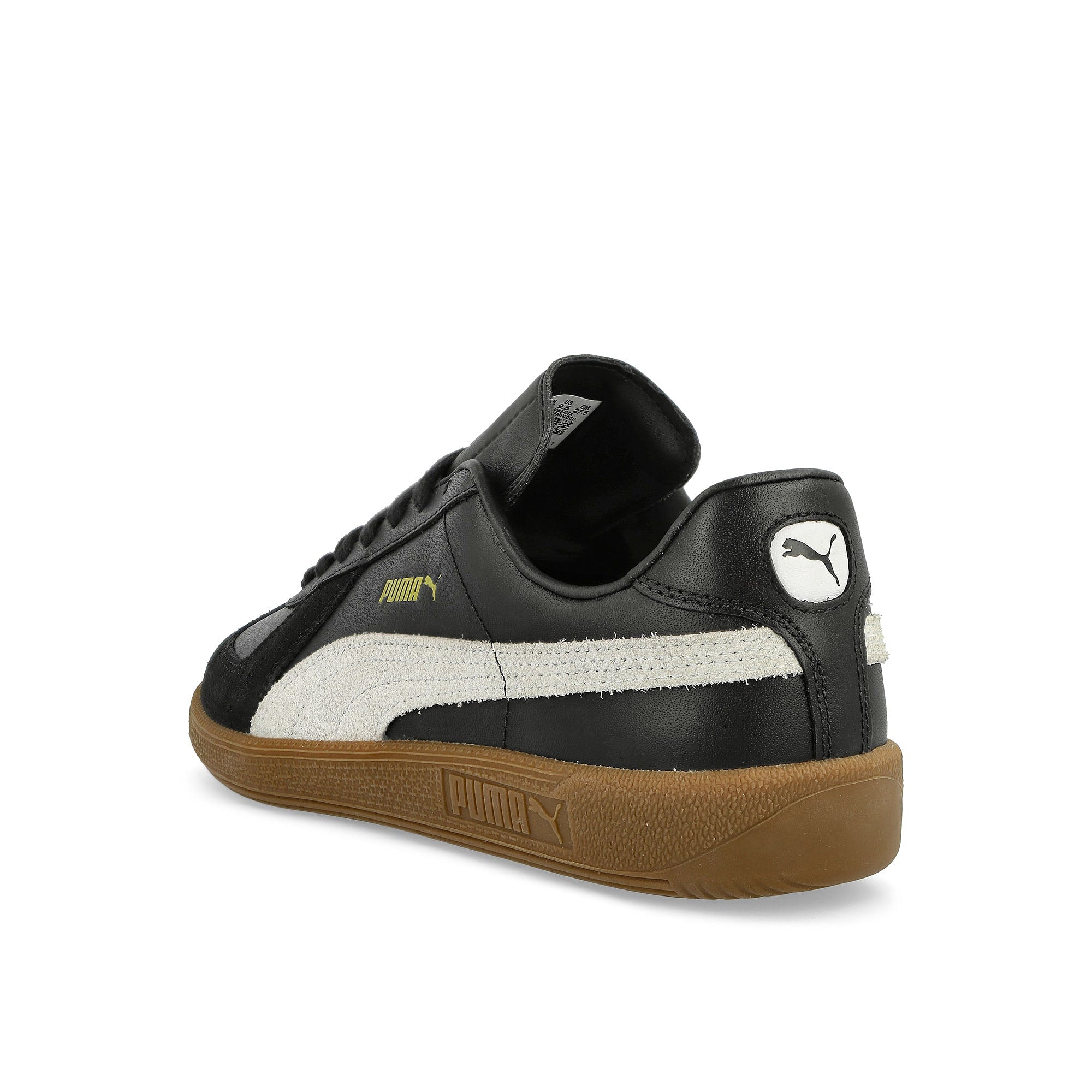 Puma Army Trainer Puma Black - Puma White - Gum Low Top Sneakers Material | Overkill