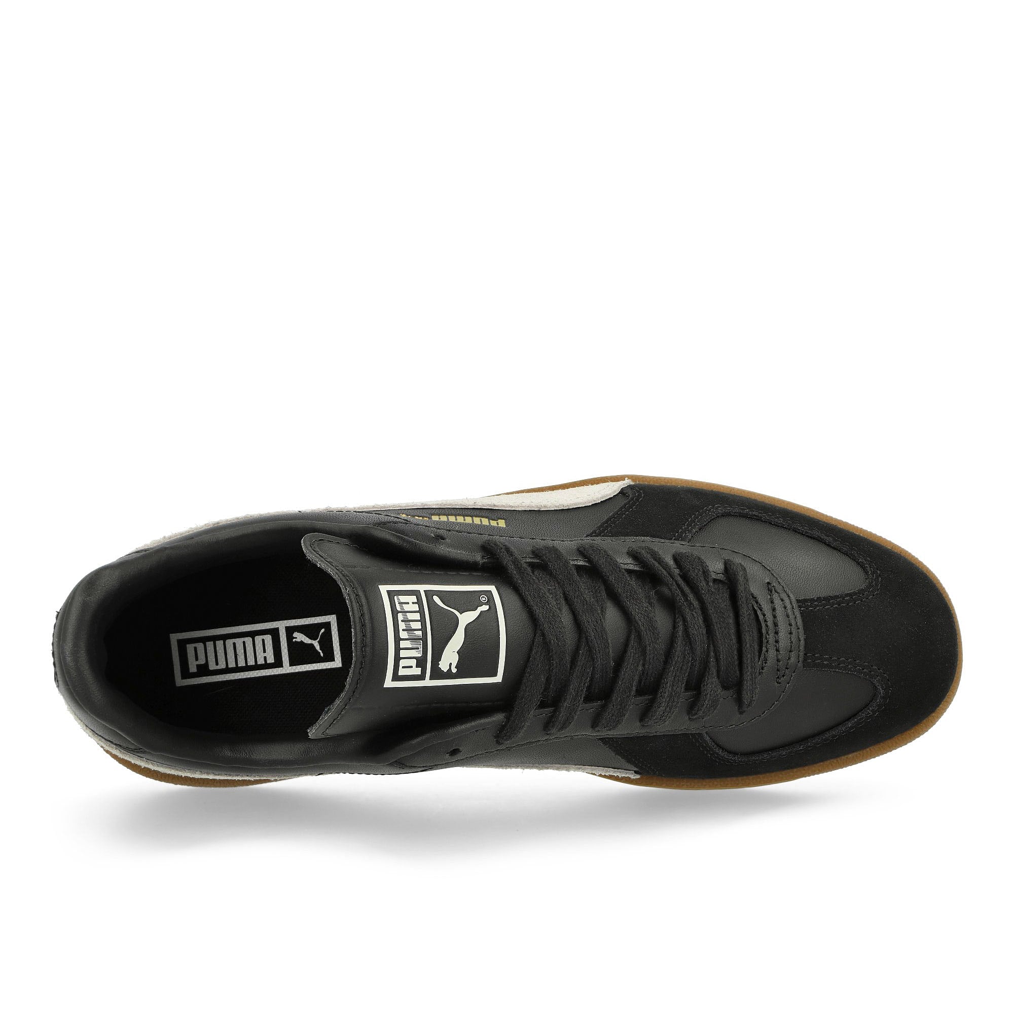 Puma Army Trainer Puma Black - Puma White - Gum Low Top Sneakers Detailfoto | Overkill