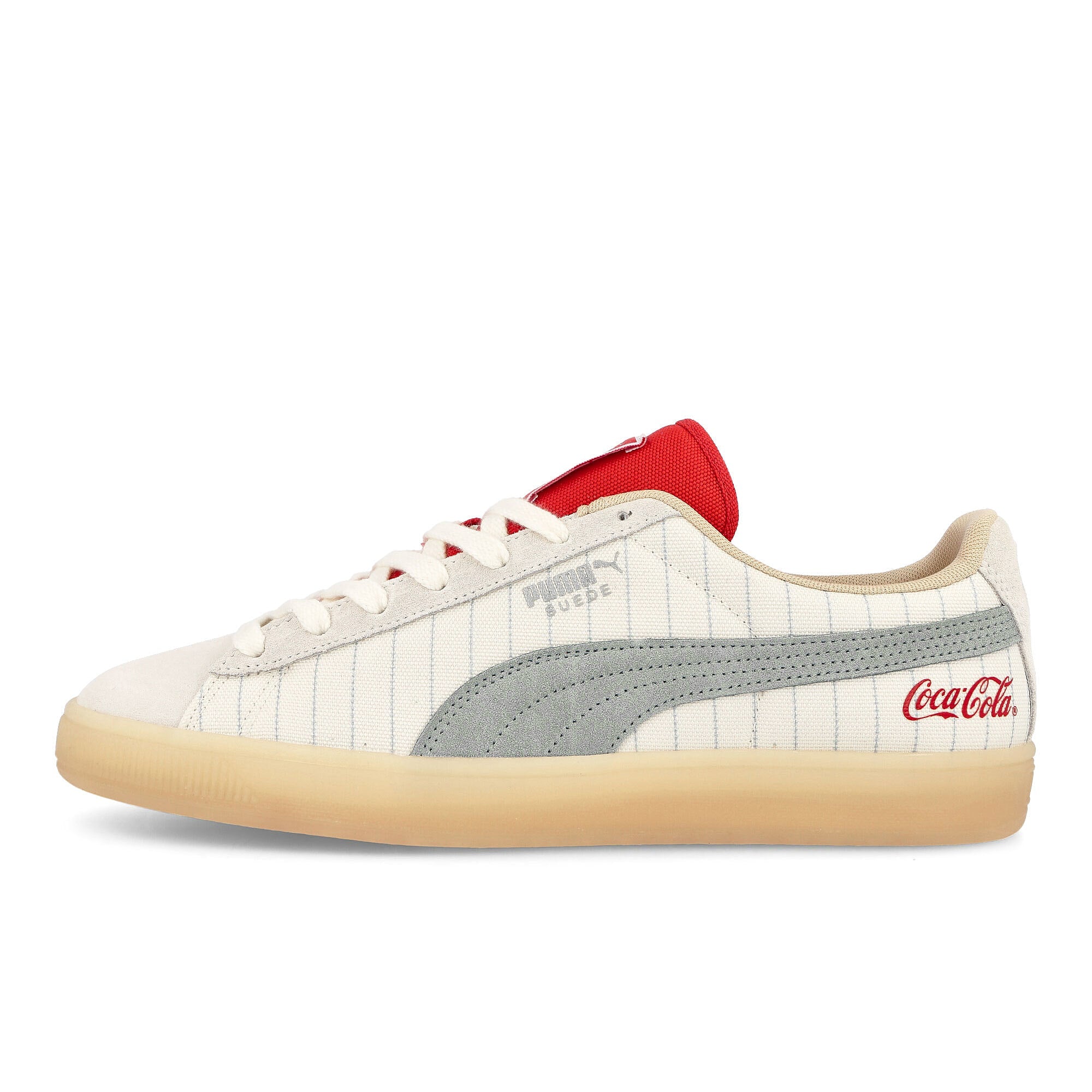 Puma Coca Cola x Puma Suede Ivory Glow - Slate Sneakers 387049 01 | Overkill