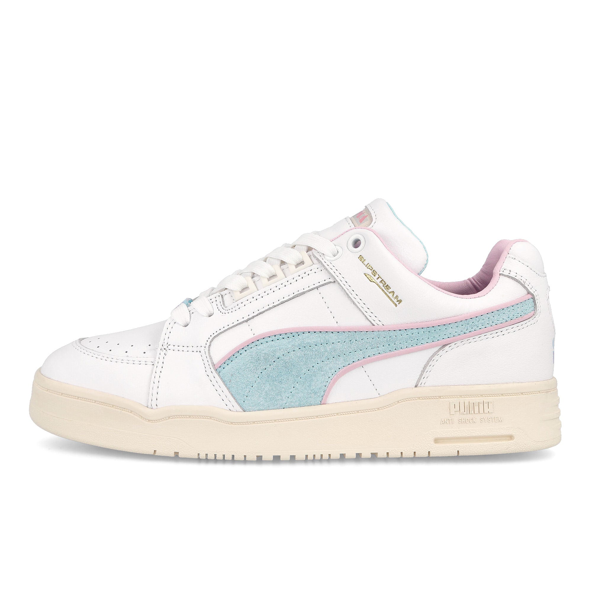 Puma Slipstream Lo Puma White - Crystal Blue Low Top Sneakers 387311 01 | Overkill