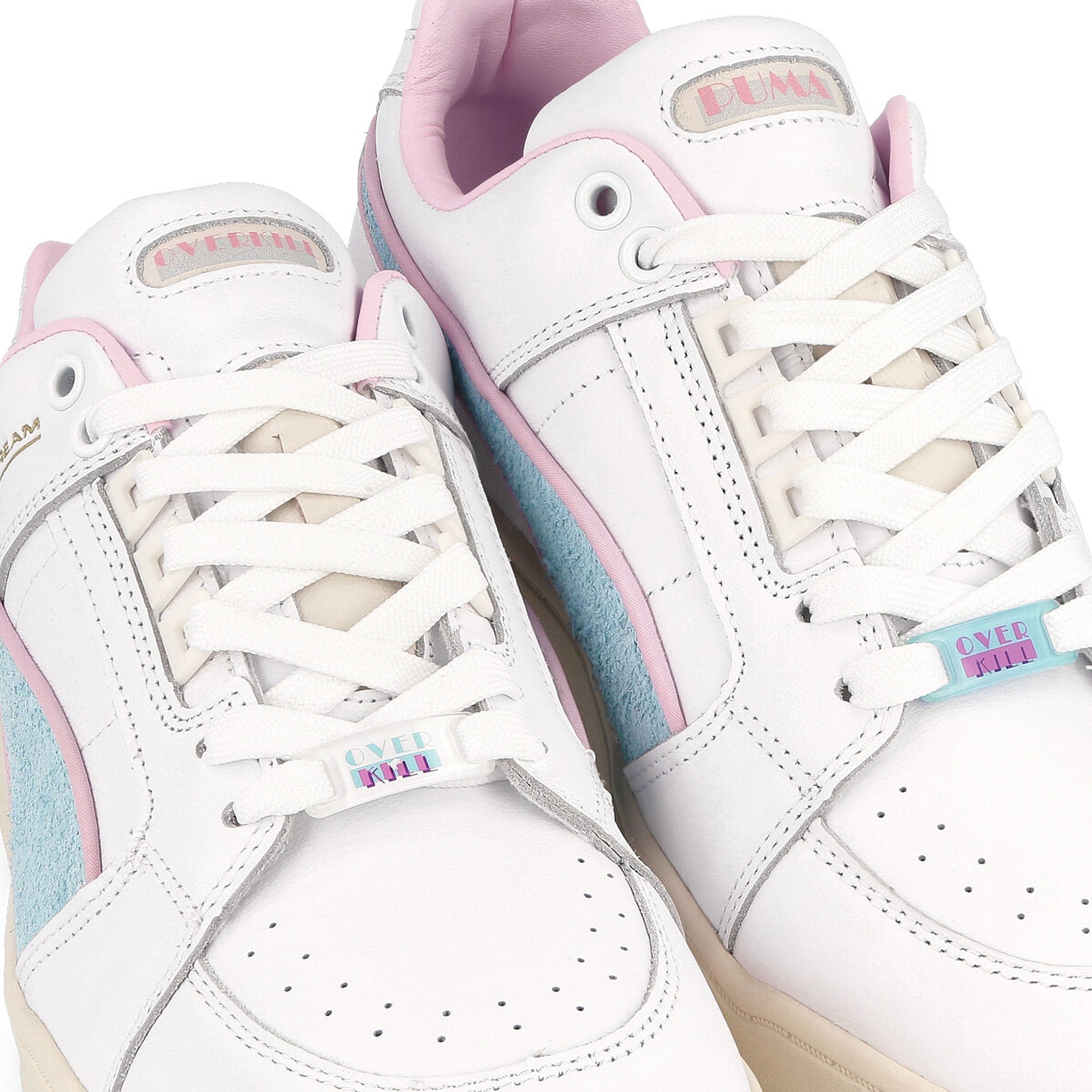 Puma Slipstream Lo Puma White - Crystal Blue Low Top Sneakers Detail View 1 | Overkill