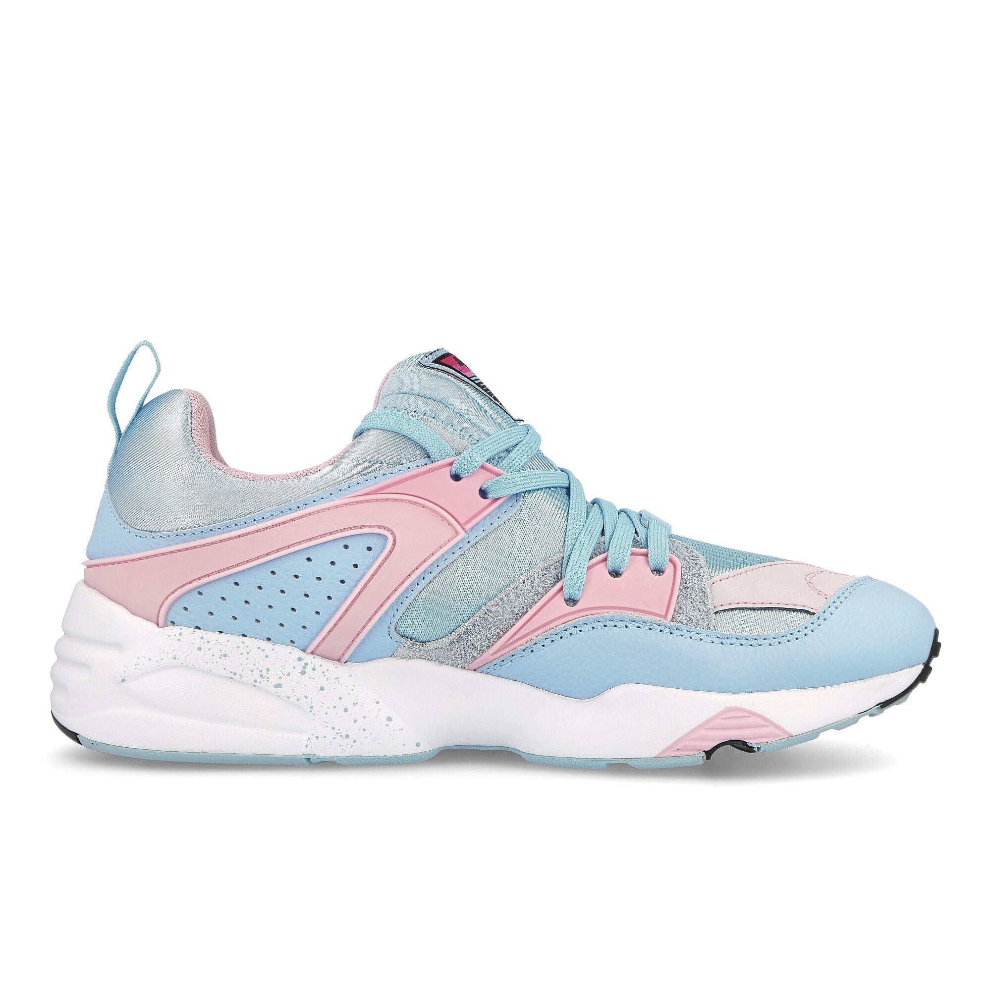 Puma Blaze of Glory Crystal Blue - Pink Lady - White Low Top Sneakers Silhouette | Overkill