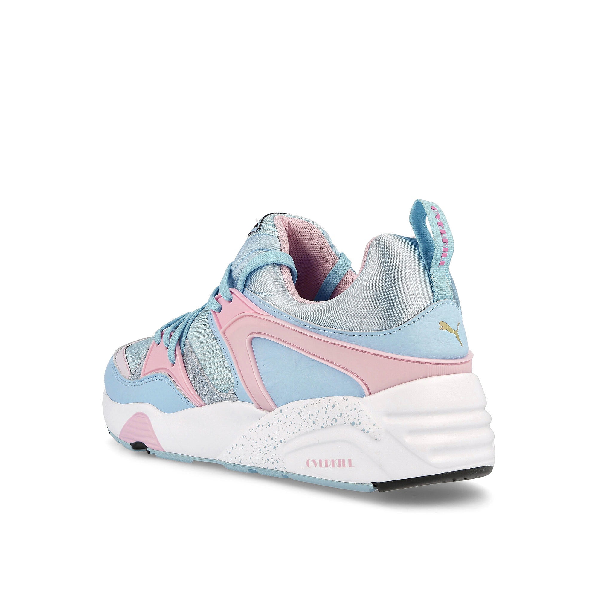 Puma Blaze of Glory Crystal Blue - Pink Lady - White Low Top Sneakers Material | Overkill