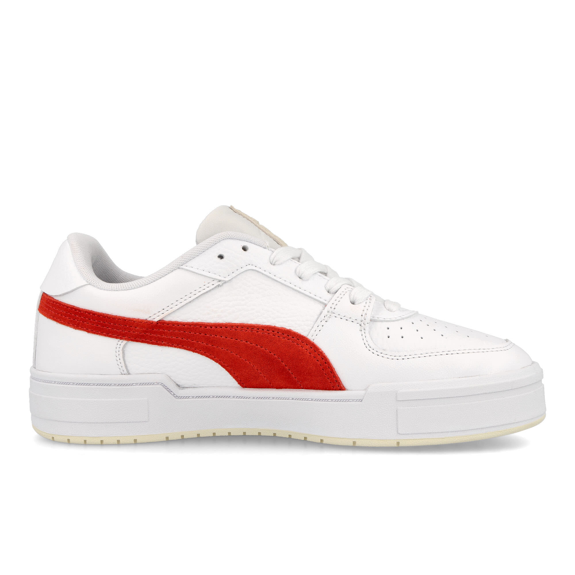 Puma ca pro suede fs Puma White - Burnt Red Sneakers Silhouette | Overkill