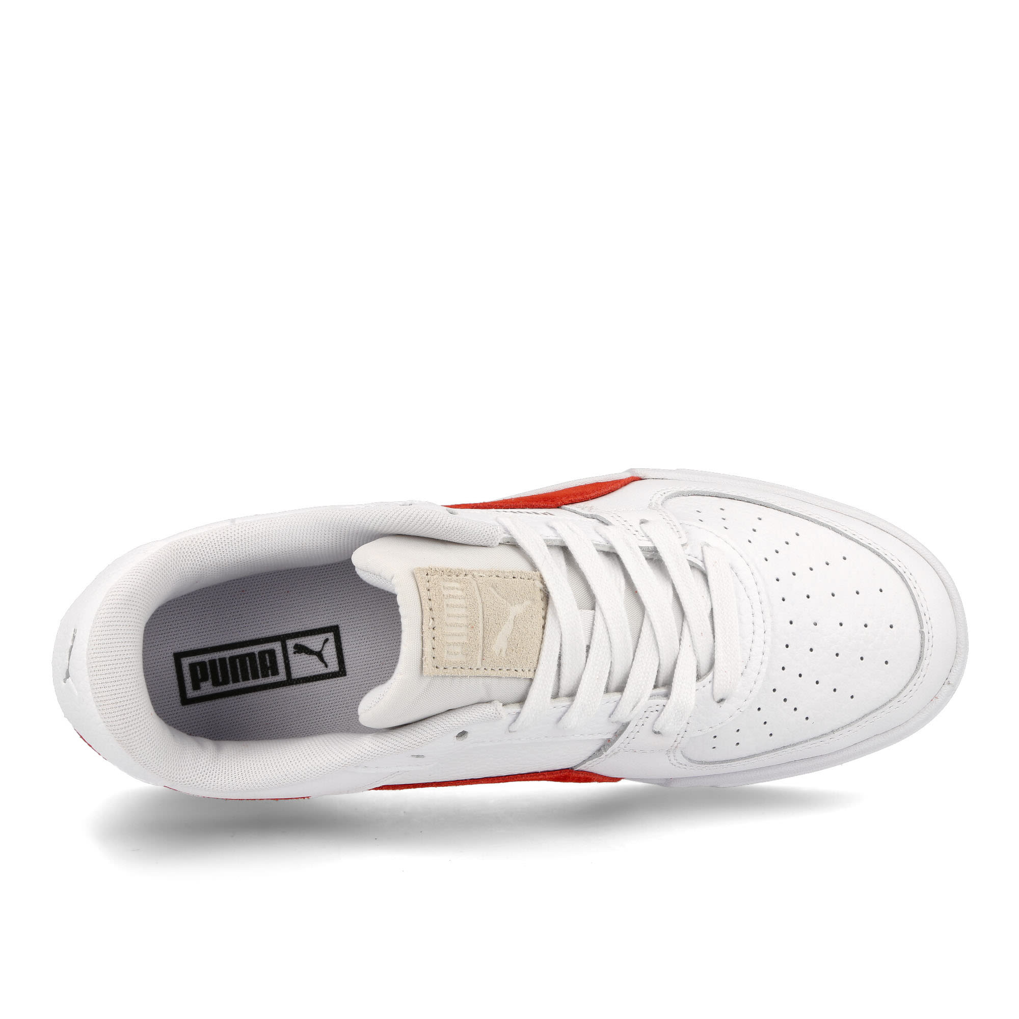Puma ca pro suede fs Puma White - Burnt Red Sneakers Detailfoto | Overkill