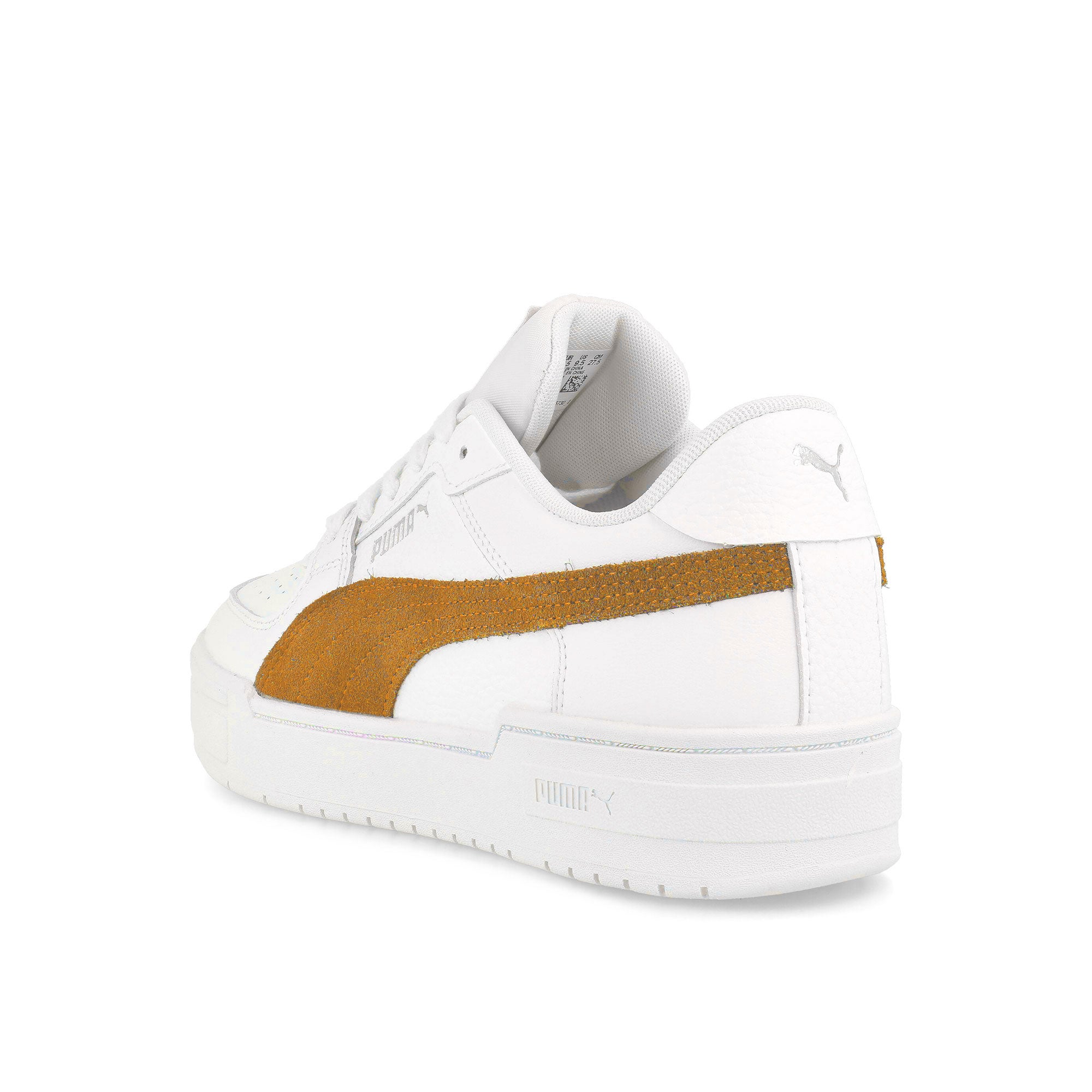 Puma CA Pro Suede FS Puma White - Desert Clay Low Top Sneakers Material | Overkill
