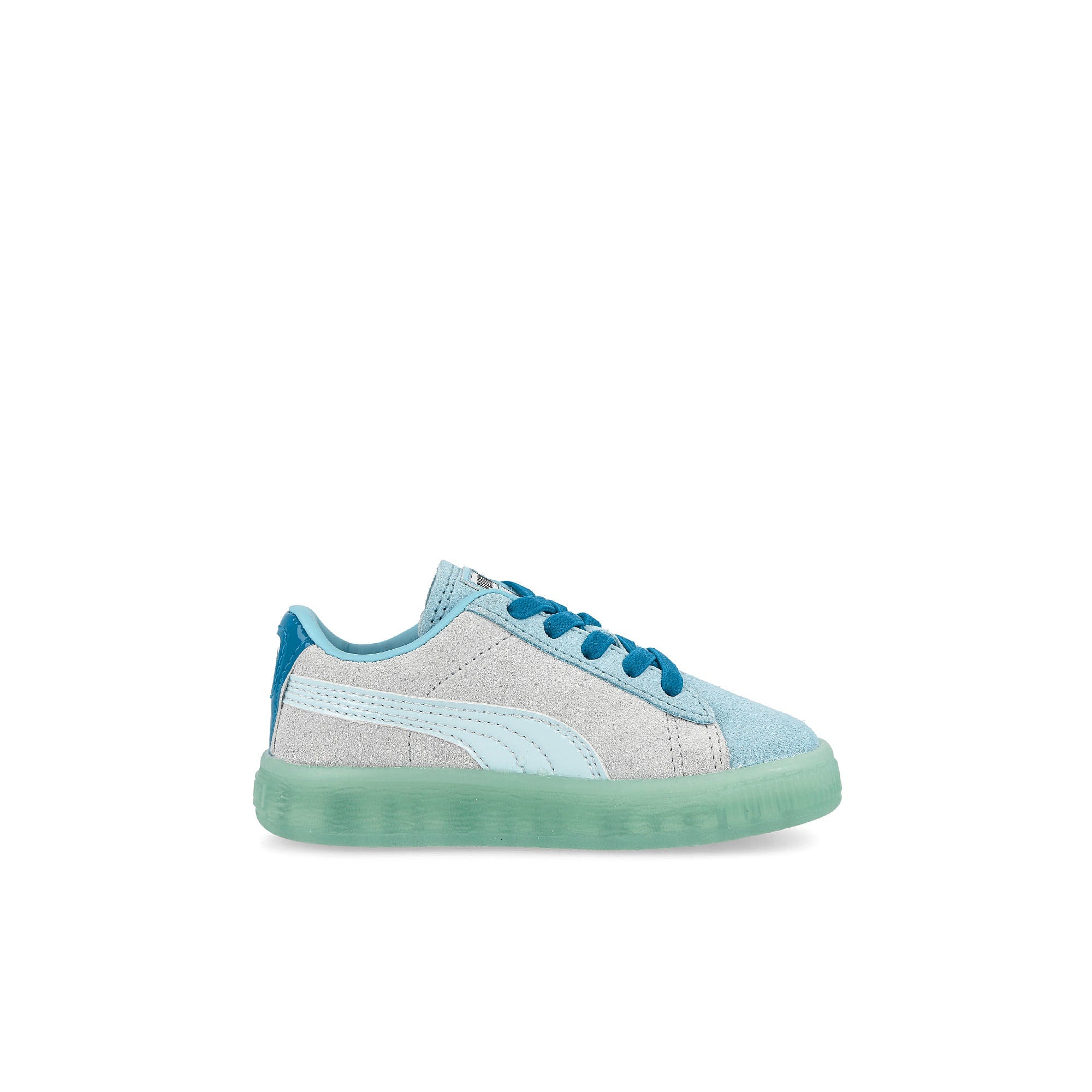 Puma Suede Classics Squirtle AC Infants Petit Four - Nitro Blue Low Top Sneakers Silhouette | Overkill