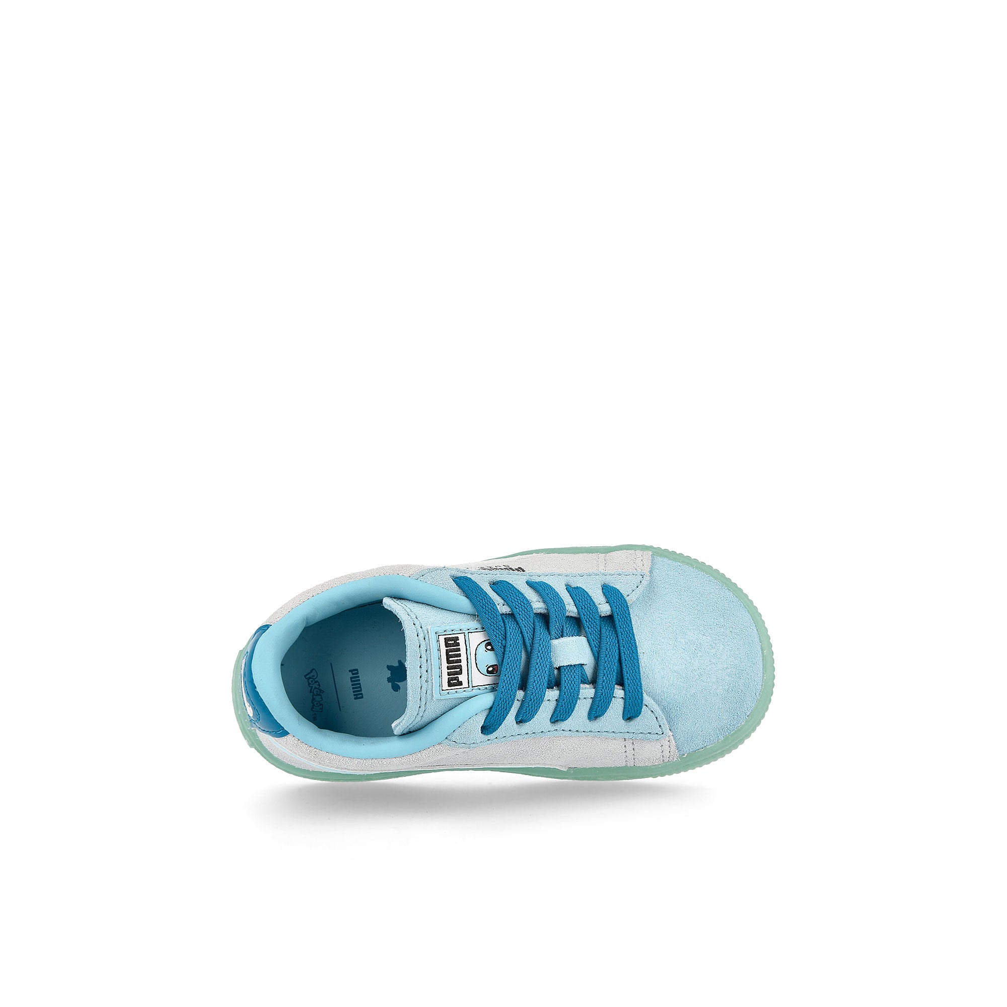 Puma Suede Classics Squirtle AC Infants Petit Four - Nitro Blue Low Top Sneakers Detailfoto | Overkill