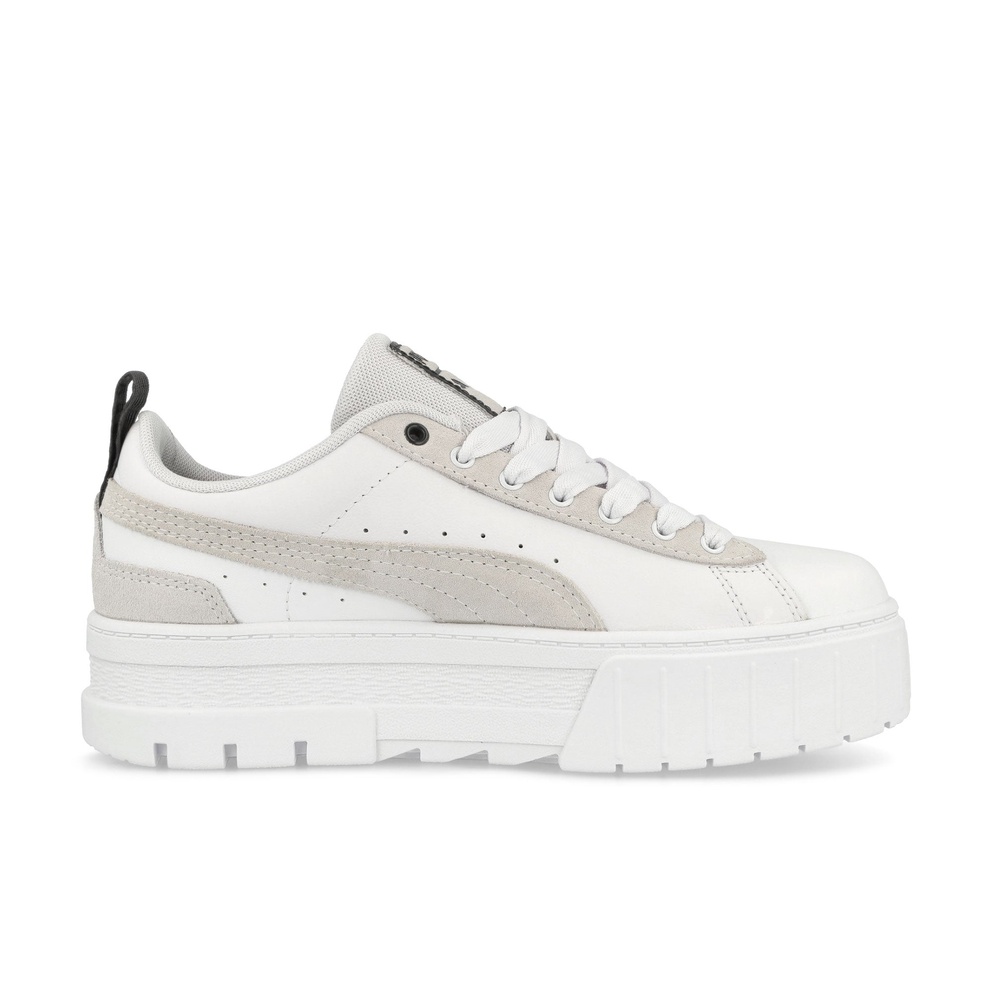 Puma Mayze Mix Wns Puma White - Puma White Low Top Sneakers Silhouette | Overkill