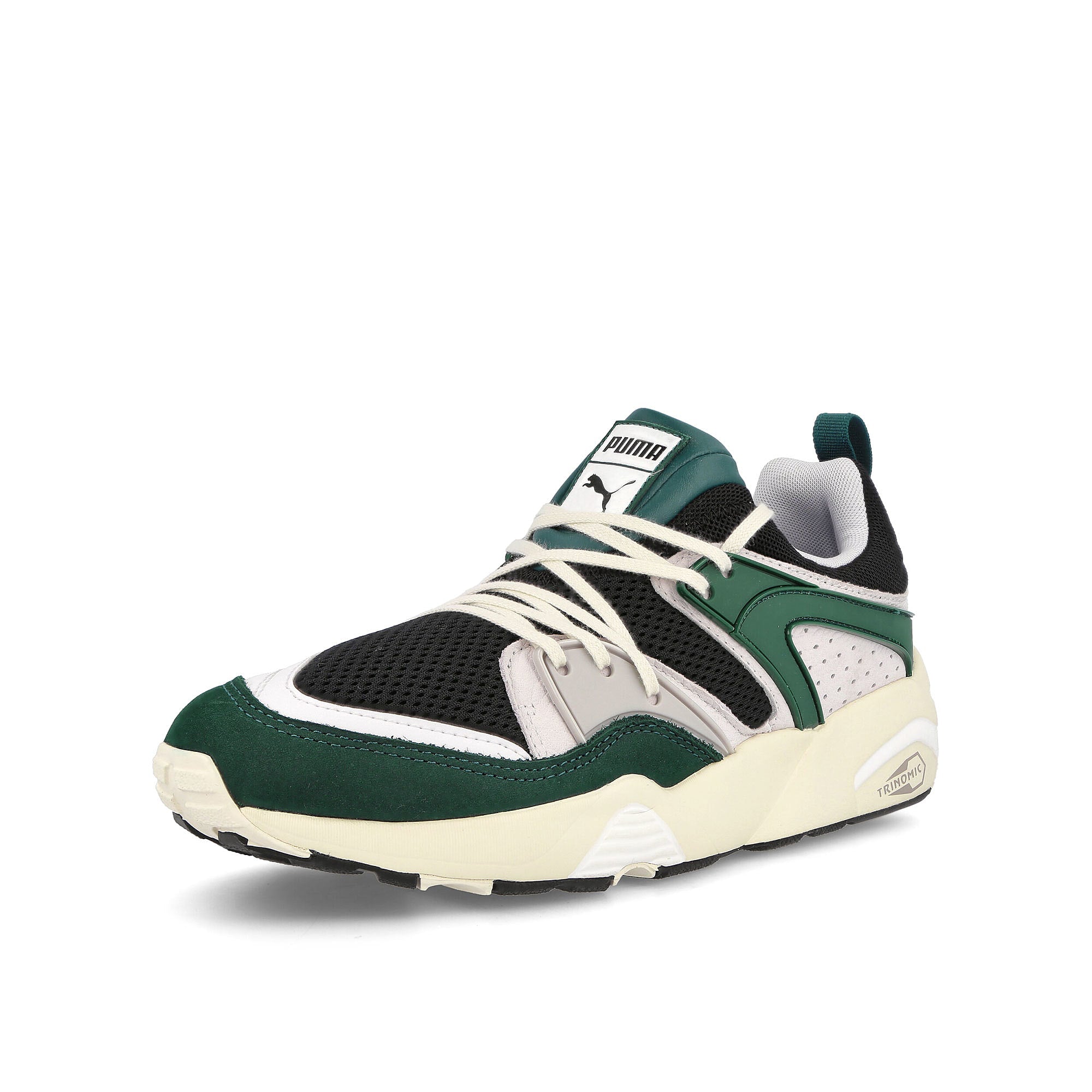Puma blaze of glory premium Puma Black - Varsity Green Sneakers Close Up | Overkill