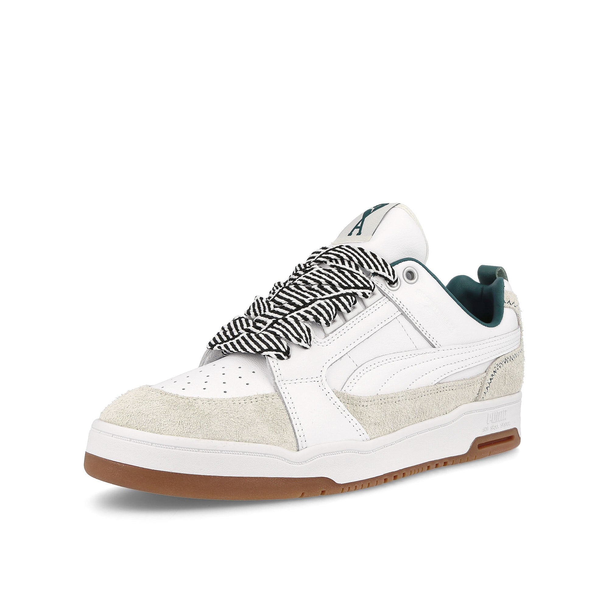 Puma AMI x Puma Slipstream Lo 2 Puma White Sneakers Close Up | Overkill