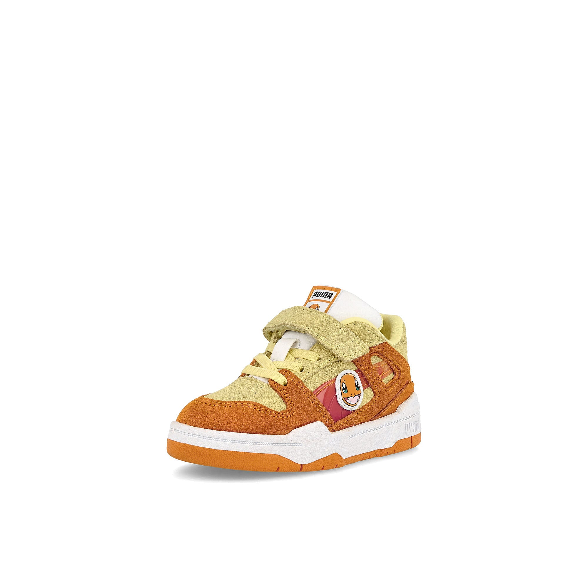 Puma Slipstream Charmander AC+Infants Dark Cheddar - Pale Lemon Low Top Sneakers Close Up | Overkill