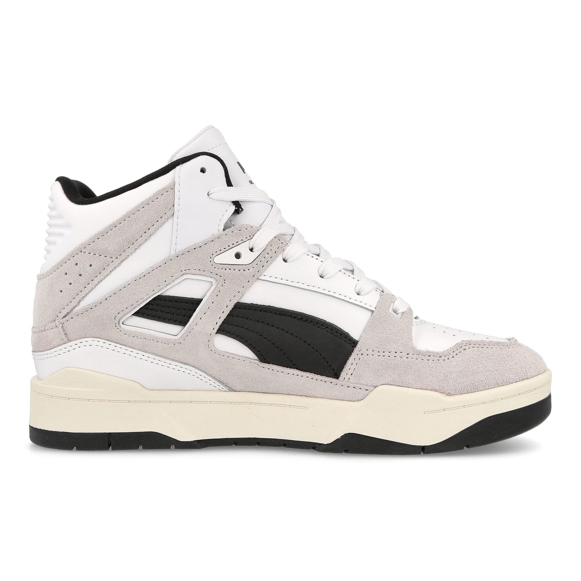 Puma slipstream hi heritage Puma White - Nimbus Cloud - Puma Black Sneakers Silhouette | Overkill
