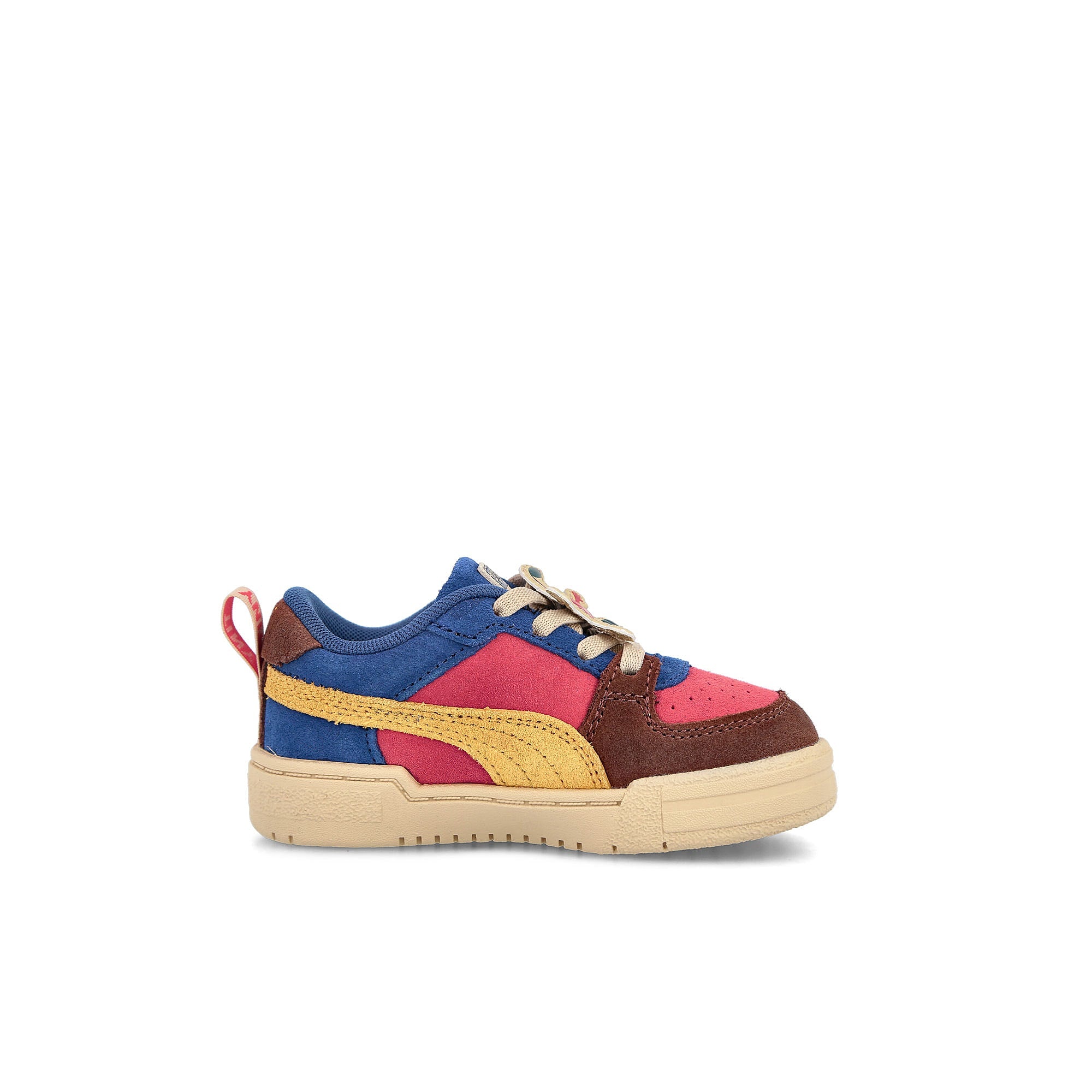 Puma CA Pro Block AC Infants Popyred - Chestnut - Blazing Blue Low Top Sneakers Silhouette | Overkill