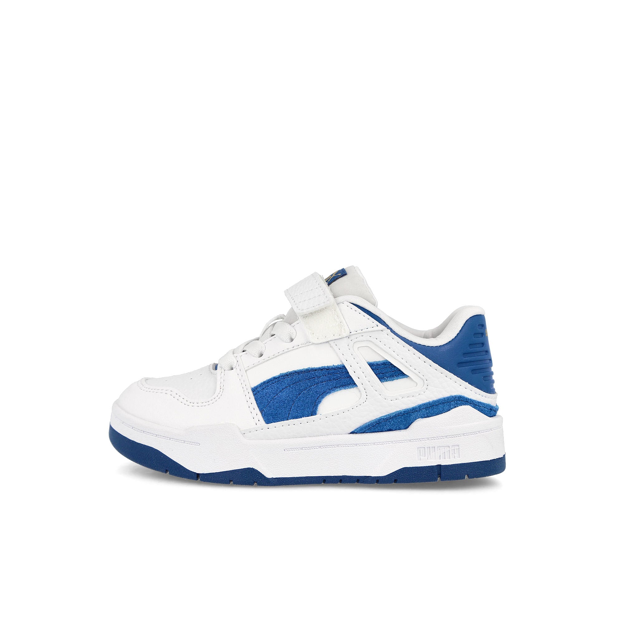 Puma Slipstream Suede FS AC+PS Puma White - Lake Blue Low Top Sneakers 388684 01 | Overkill