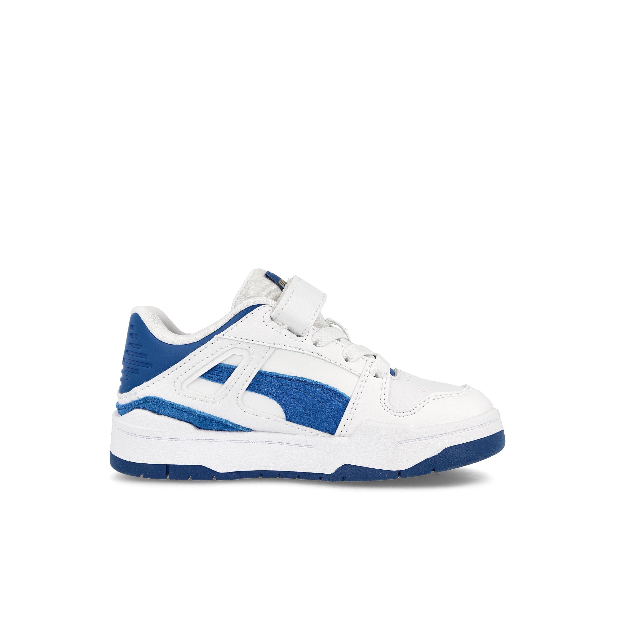 Puma Slipstream Suede FS AC+PS Puma White - Lake Blue Low Top Sneakers Silhouette | Overkill