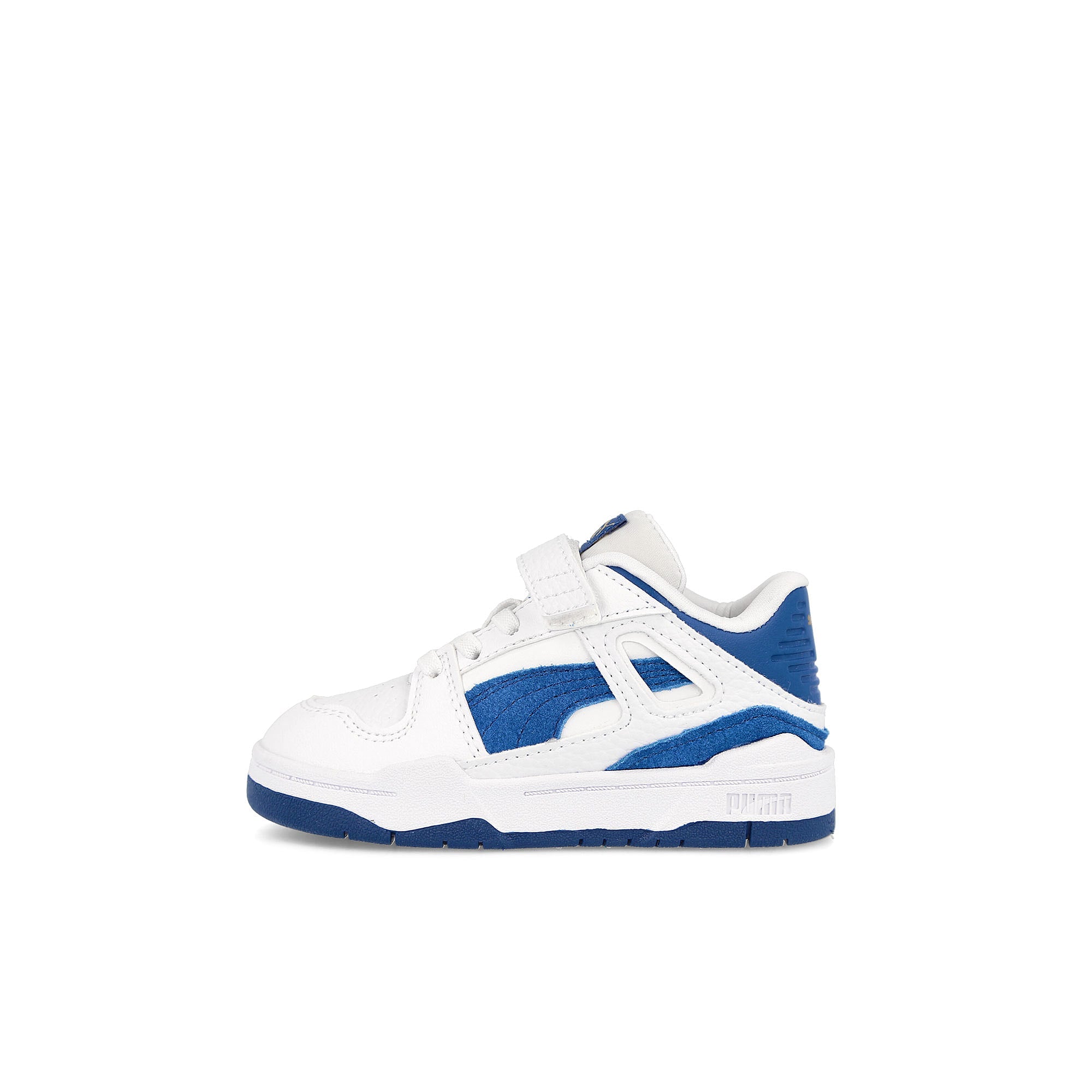 Puma Slipstream Suede FS AC+Infants Puma White - Lake Blue Low Top Sneakers 388685 01 | Overkill