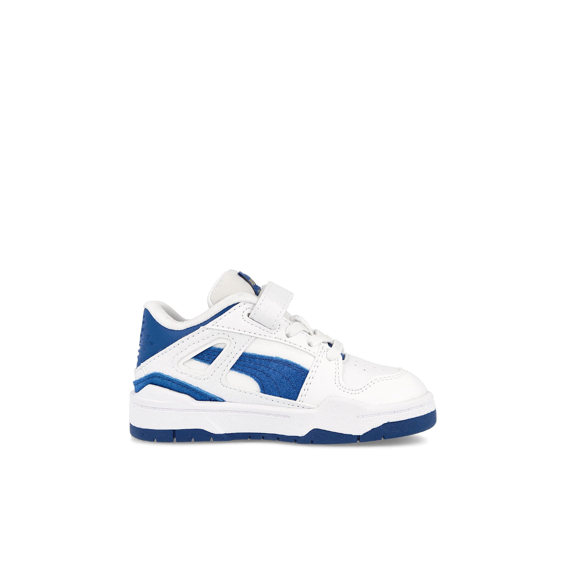 Puma Slipstream Suede FS AC+Infants Puma White - Lake Blue Low Top Sneakers Silhouette | Overkill