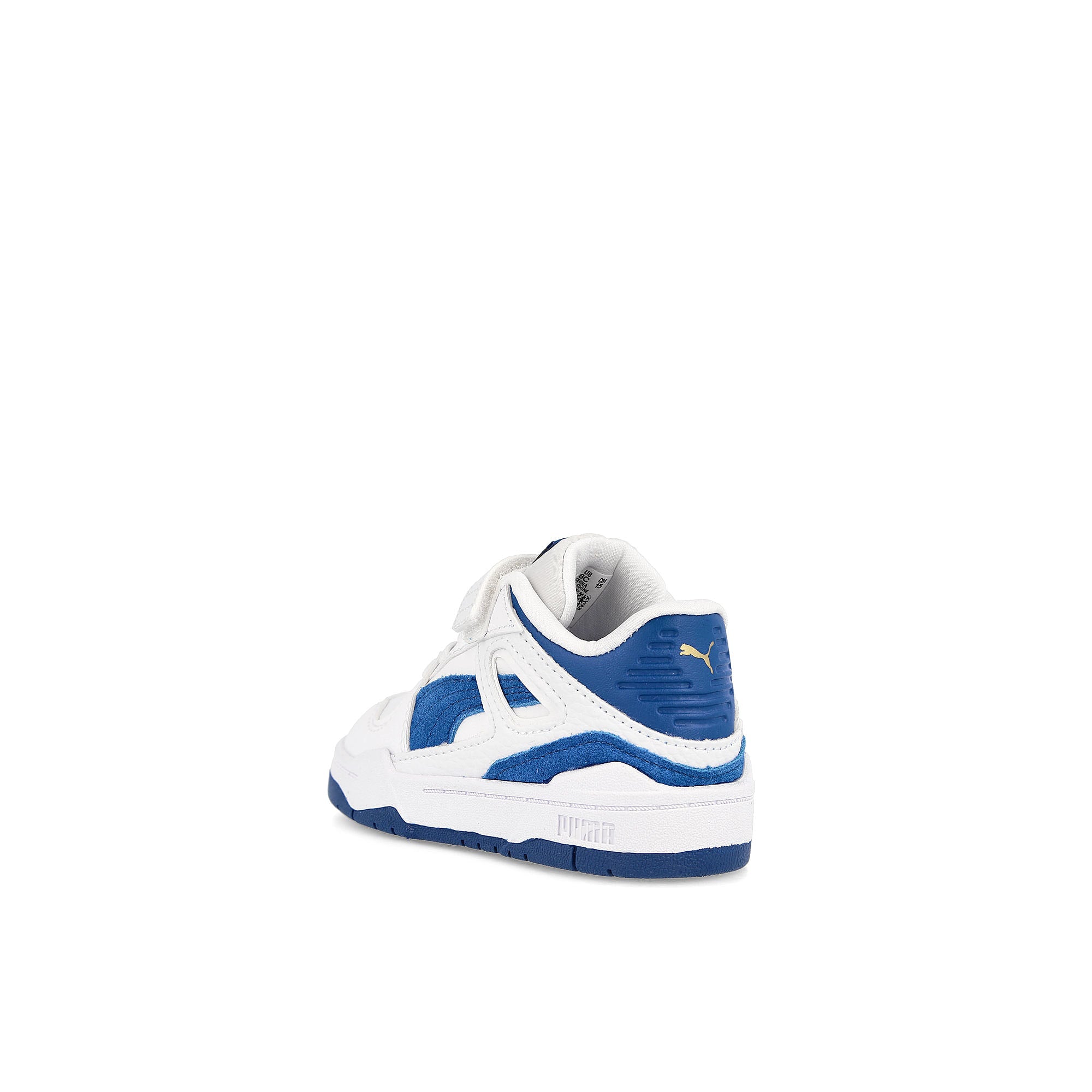 Puma Slipstream Suede FS AC+Infants Puma White - Lake Blue Low Top Sneakers Material | Overkill