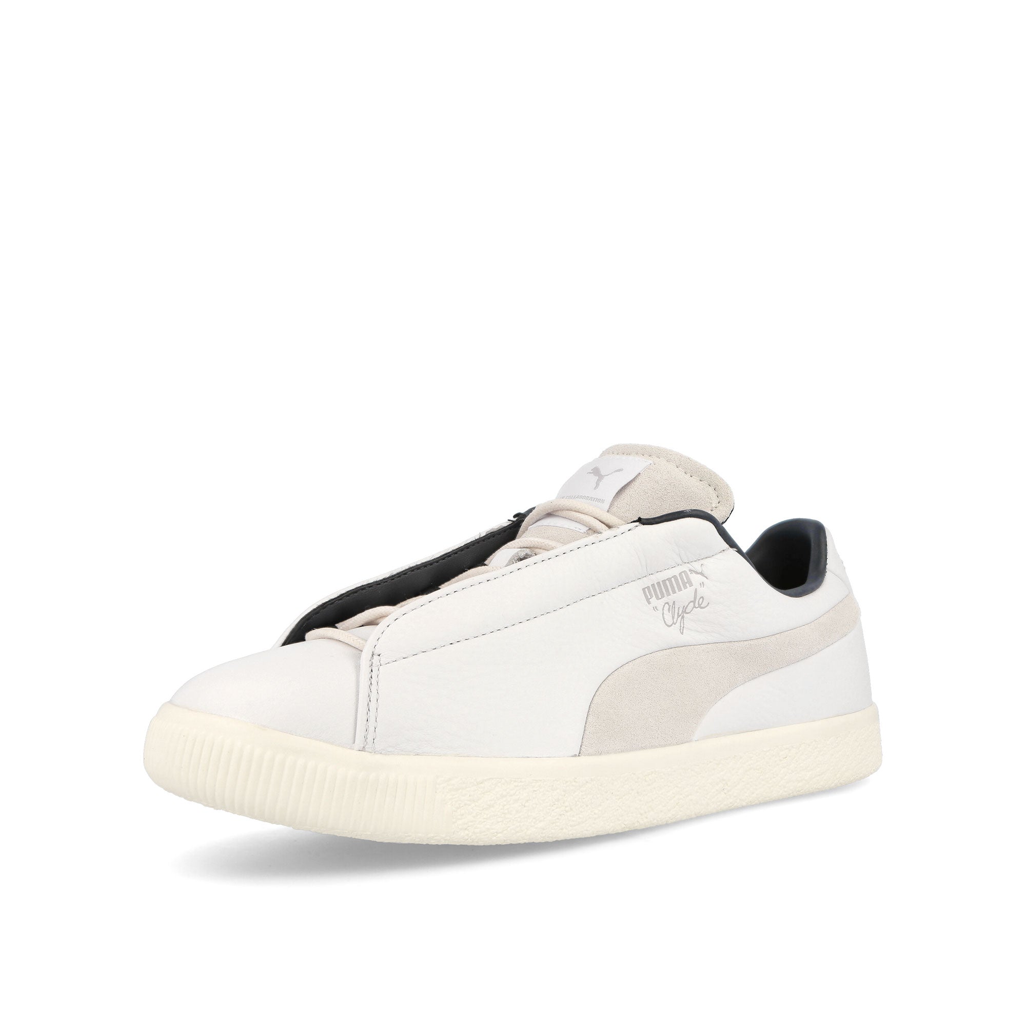 Puma Nanamica x Puma Clyde GTX Puma White Sneakers Close Up | Overkill